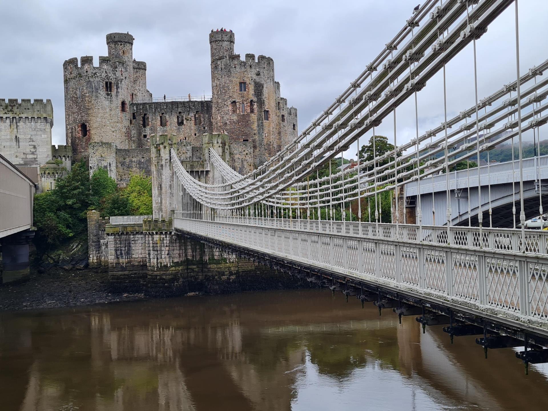 Telford's suspension bridge, Conwy