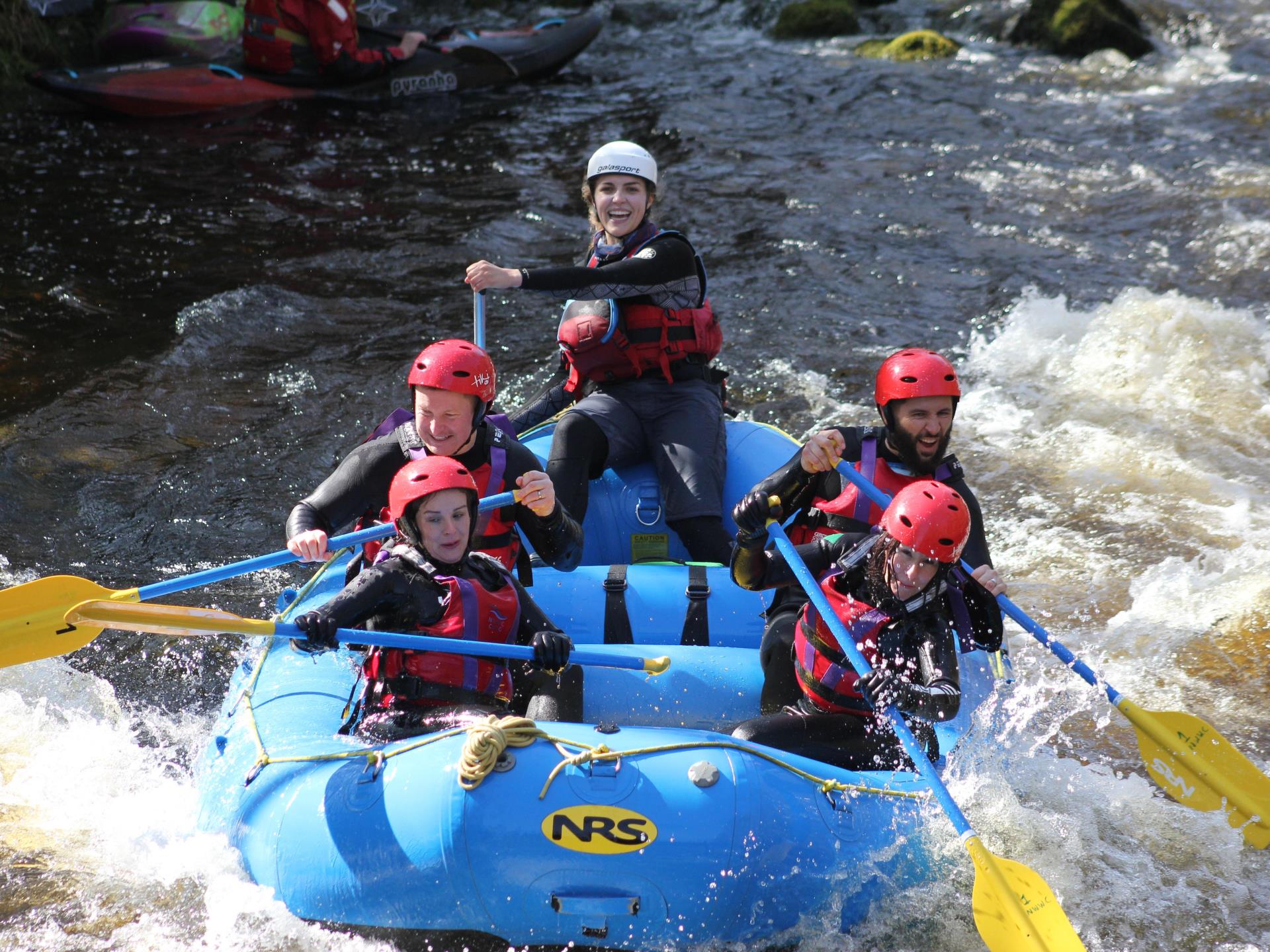 Rafting with Holly