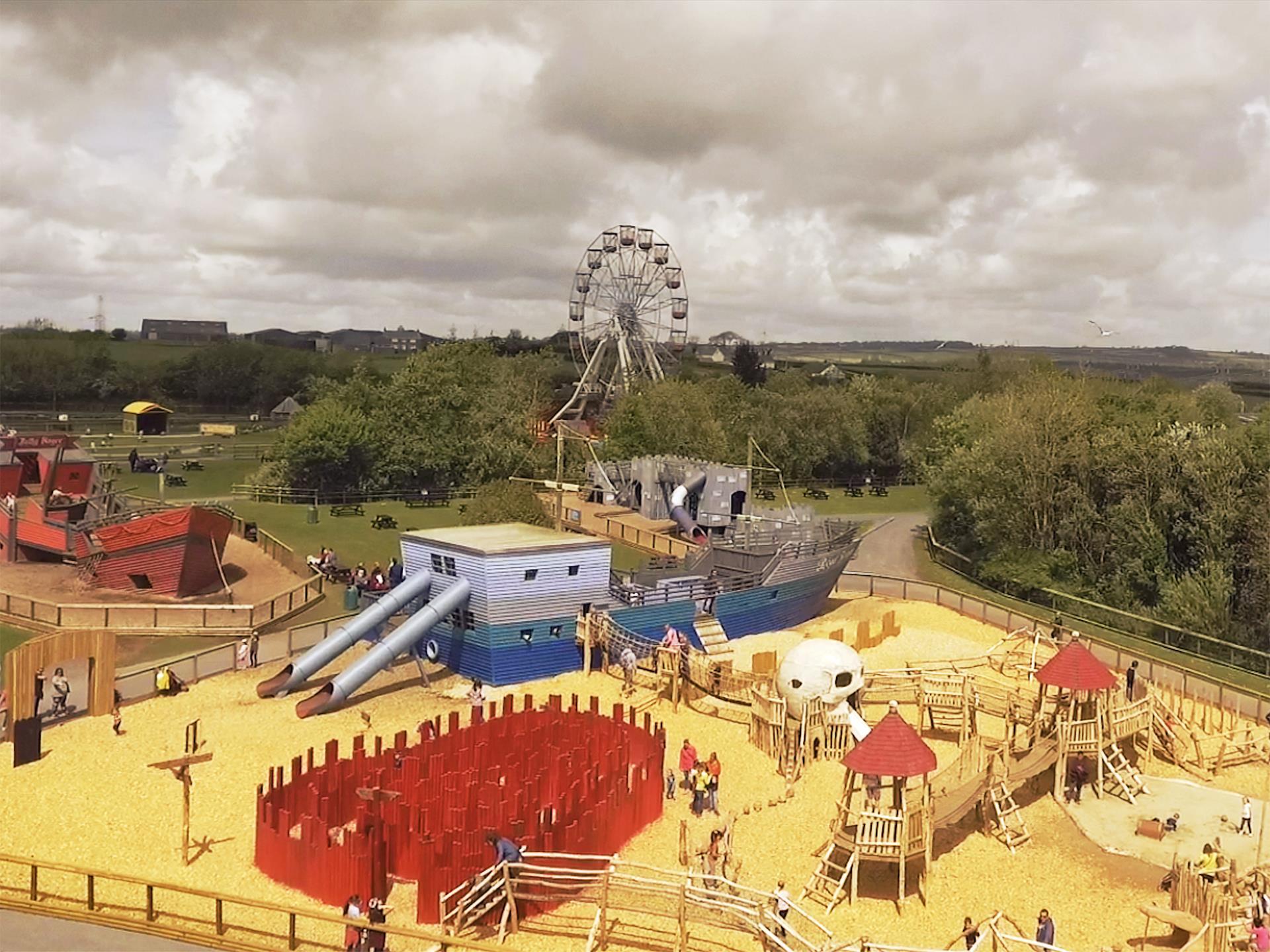The Pirate Playground at Folly Farm