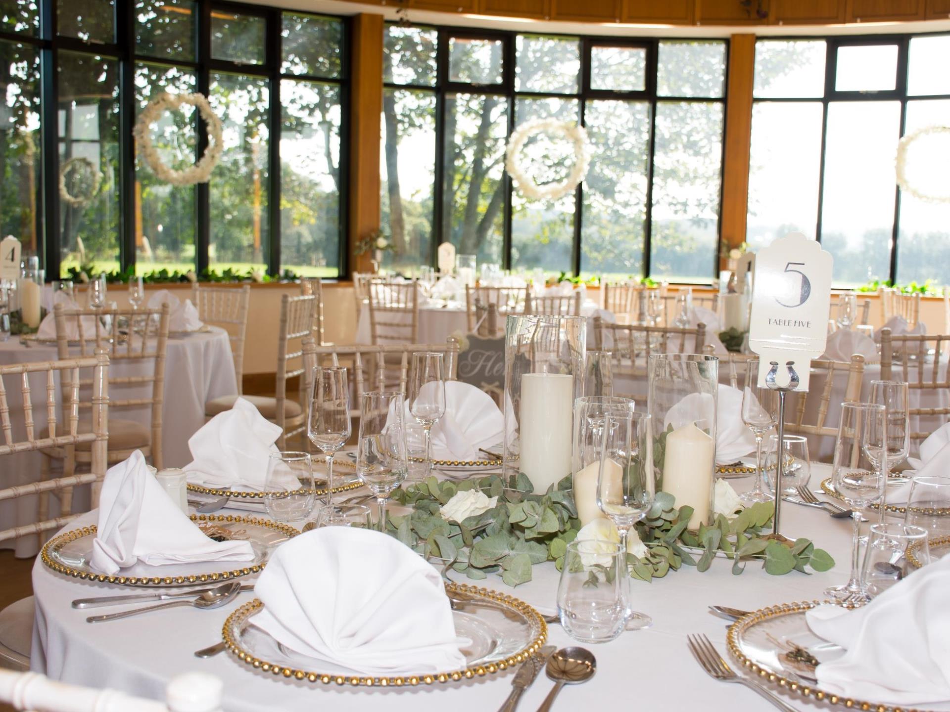 Conservatory Restaurant Wedding at Llancaiach Fawr