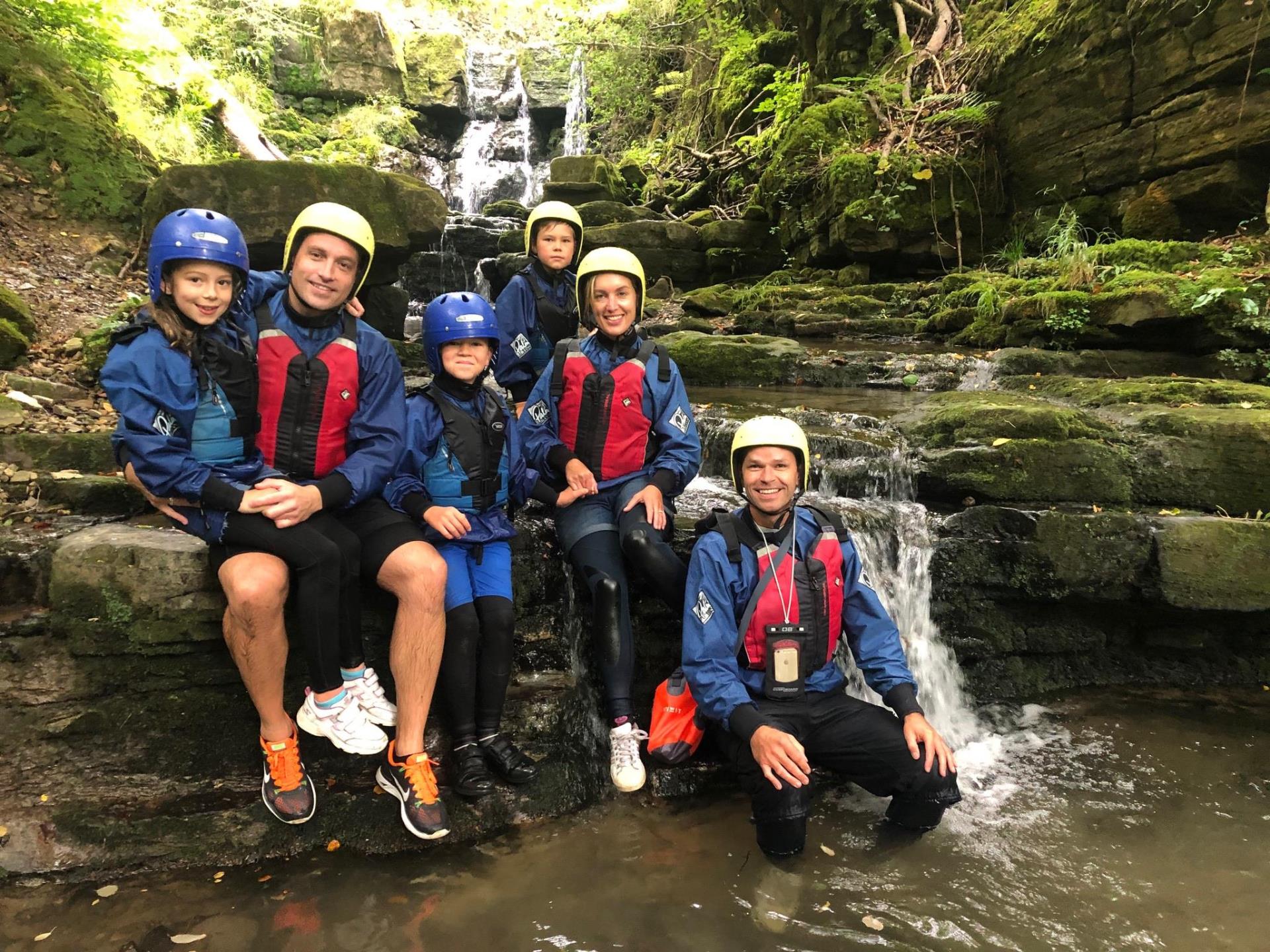 Gorge Walking in the Brecon Beacons