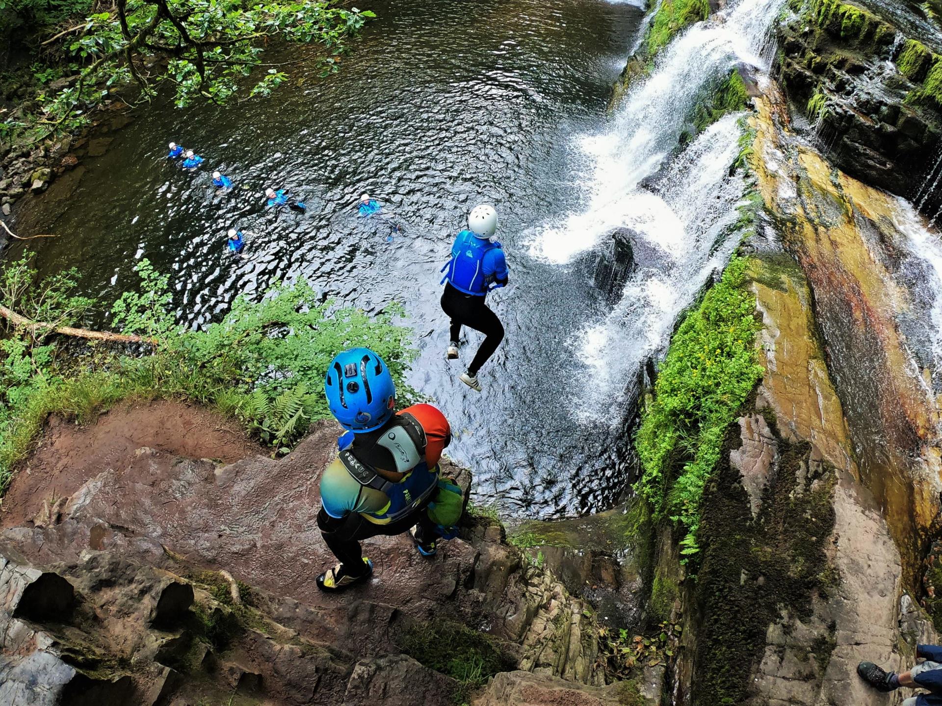 Canyoning / Gorge Walking in Brecon Beacons