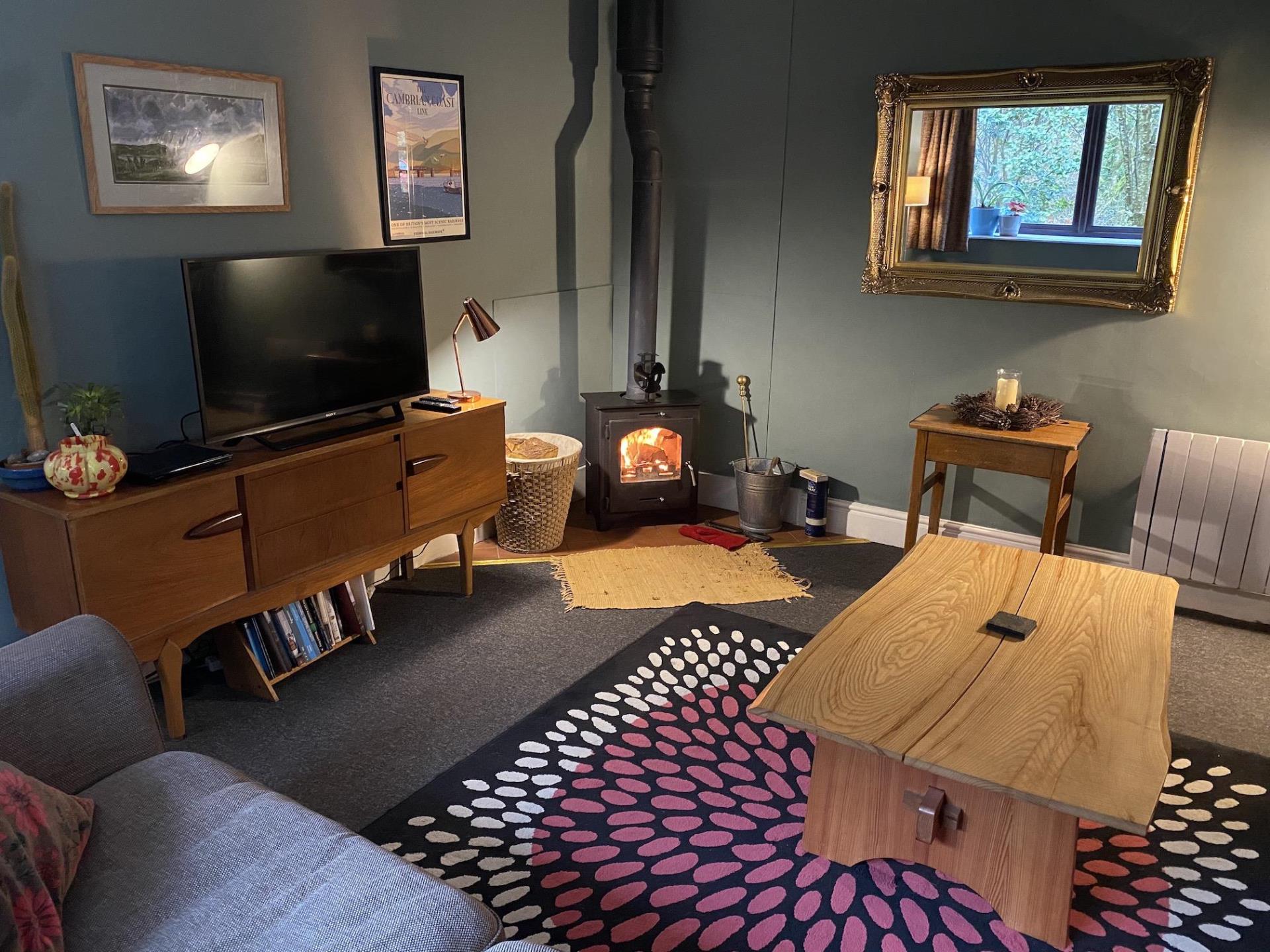 Snowdonia cottage with woodburner