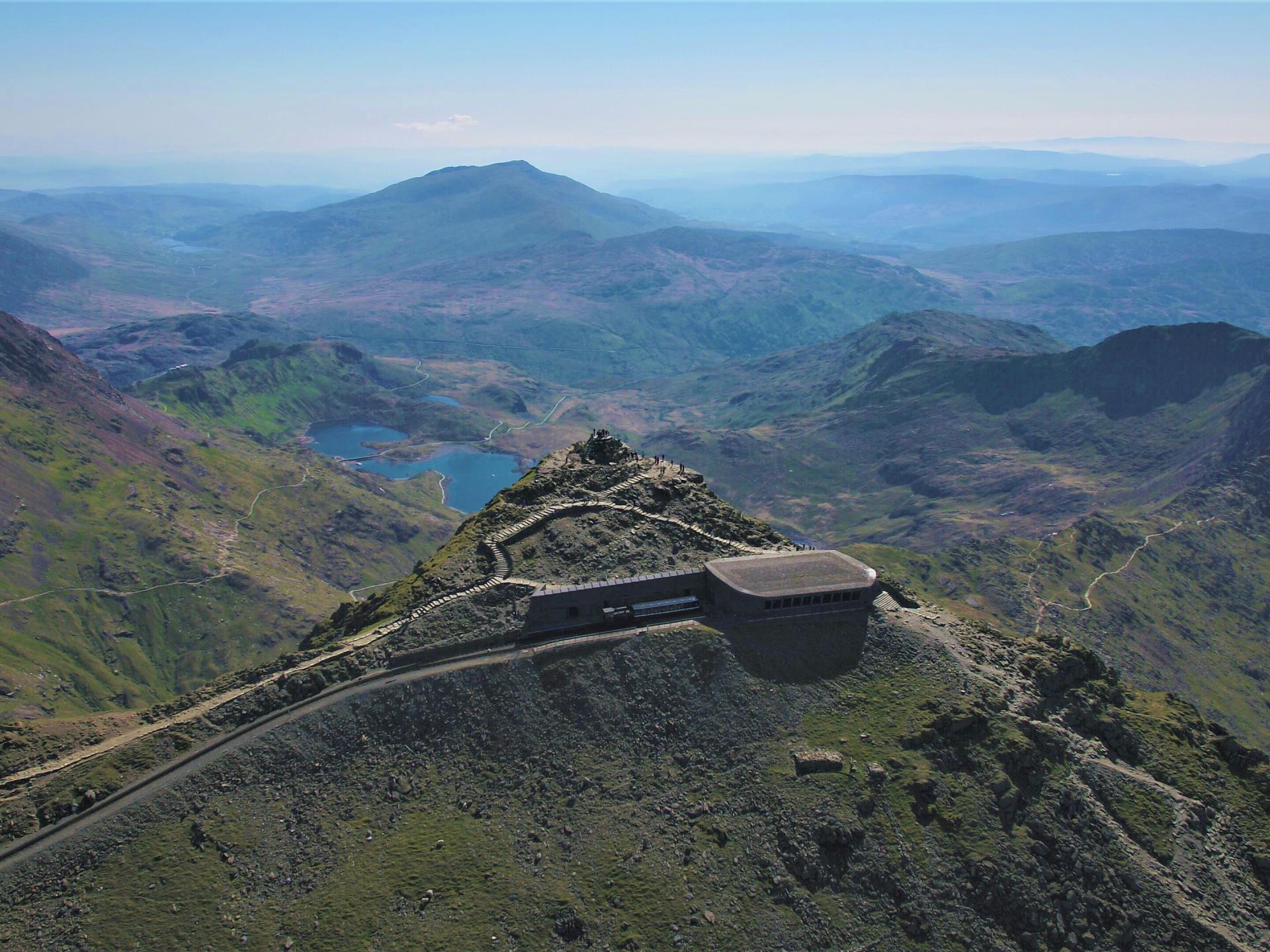 Hafod Eryri on Snowdon Summit