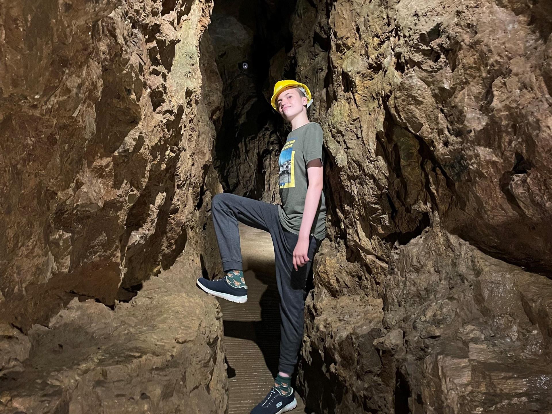 Underground at Llandudno's Great Orme Mines