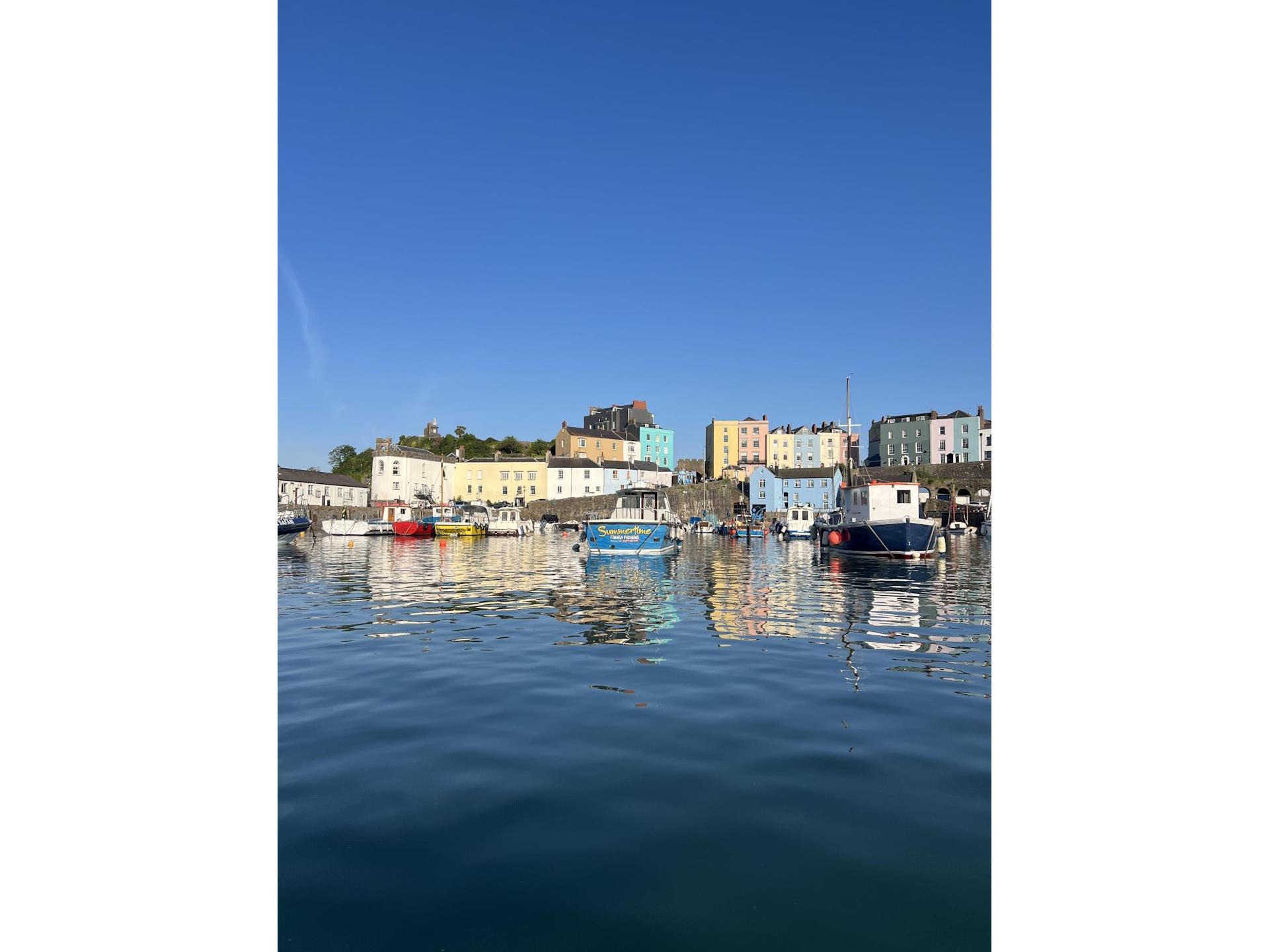 Summertime Tenby Harbour 