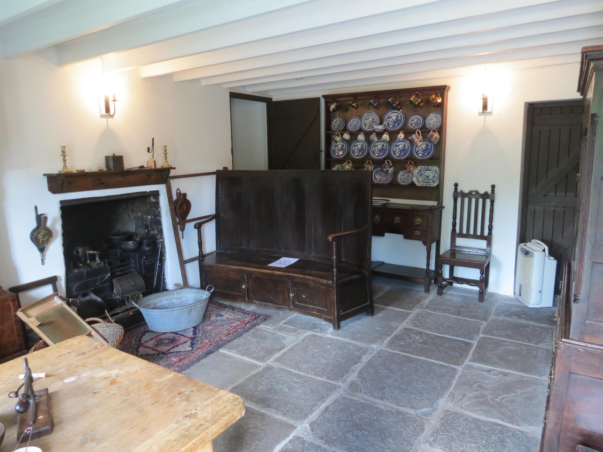 Cottage interior - Joseph Parry's
