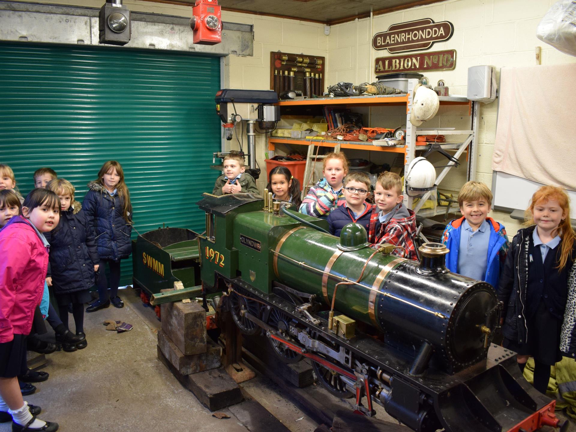 Glyndwr our working steam train