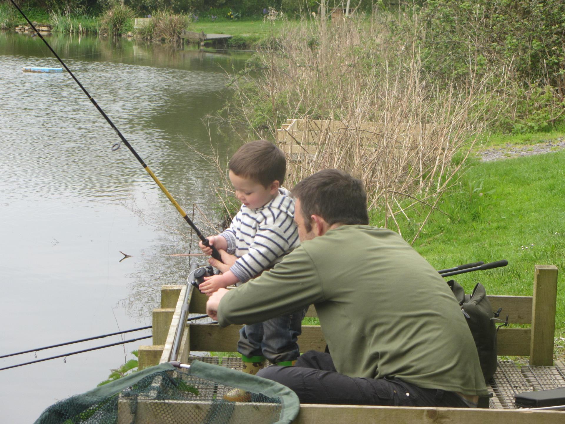  Never too young to fish
