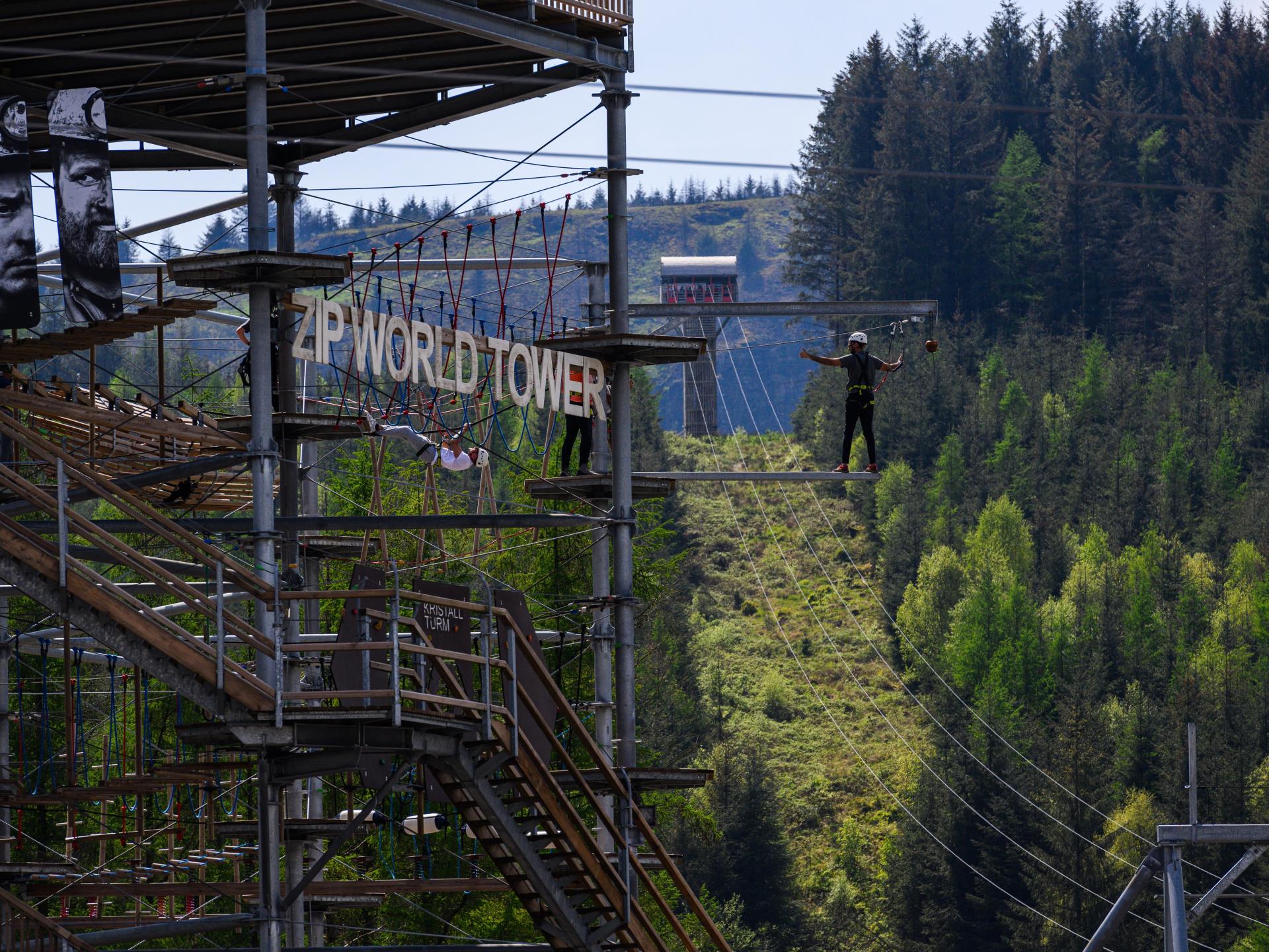 Zip World Tower Climber