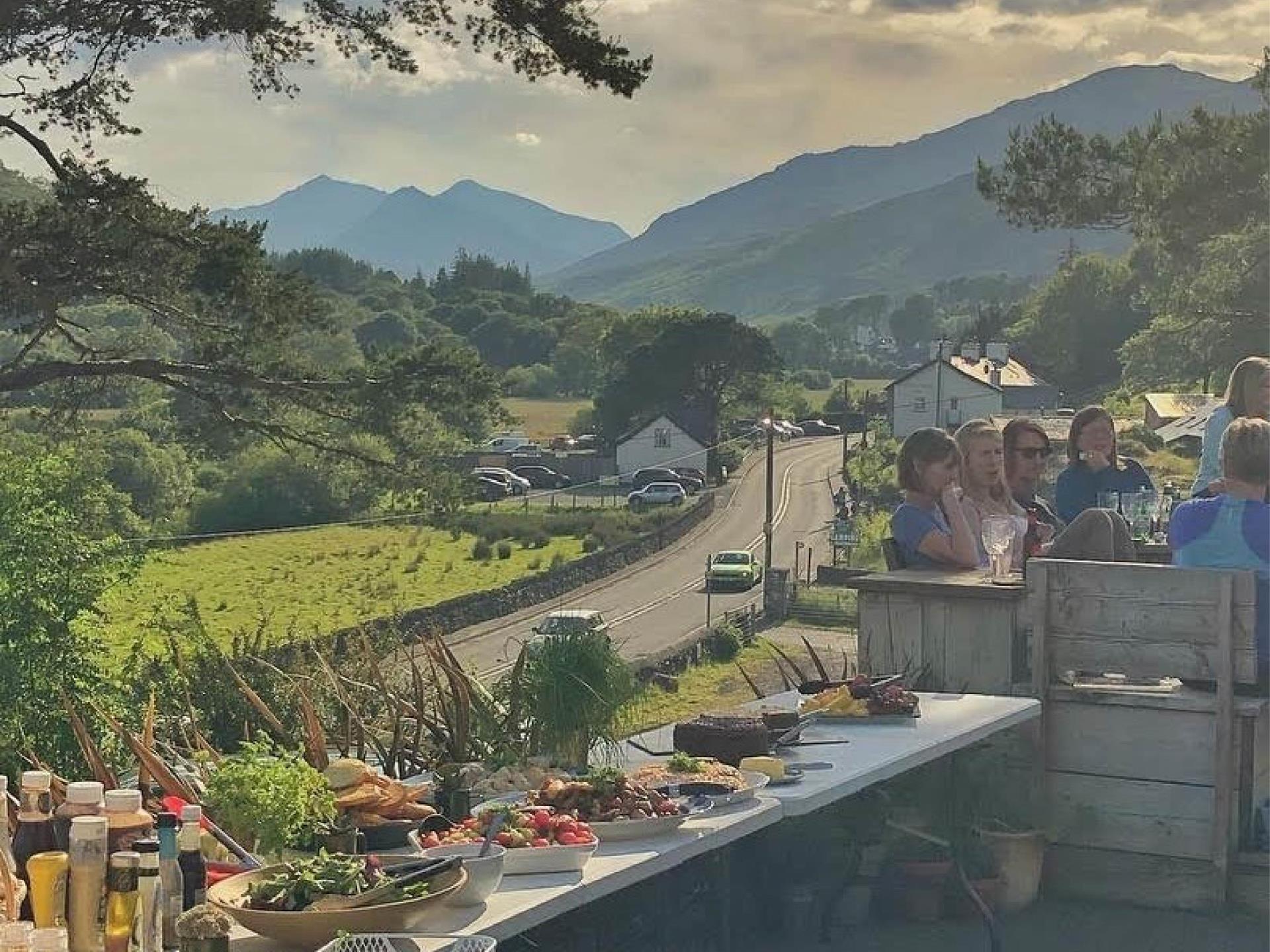 Summer BBQ by Decked Fire Pit 
