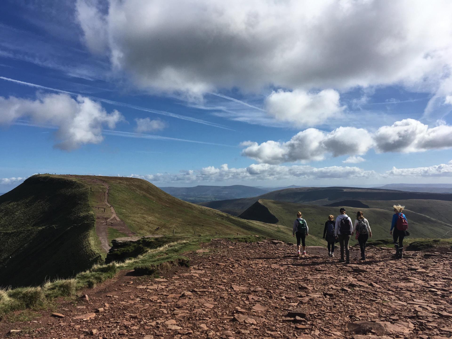 Guided walk in the Brecon Beacons