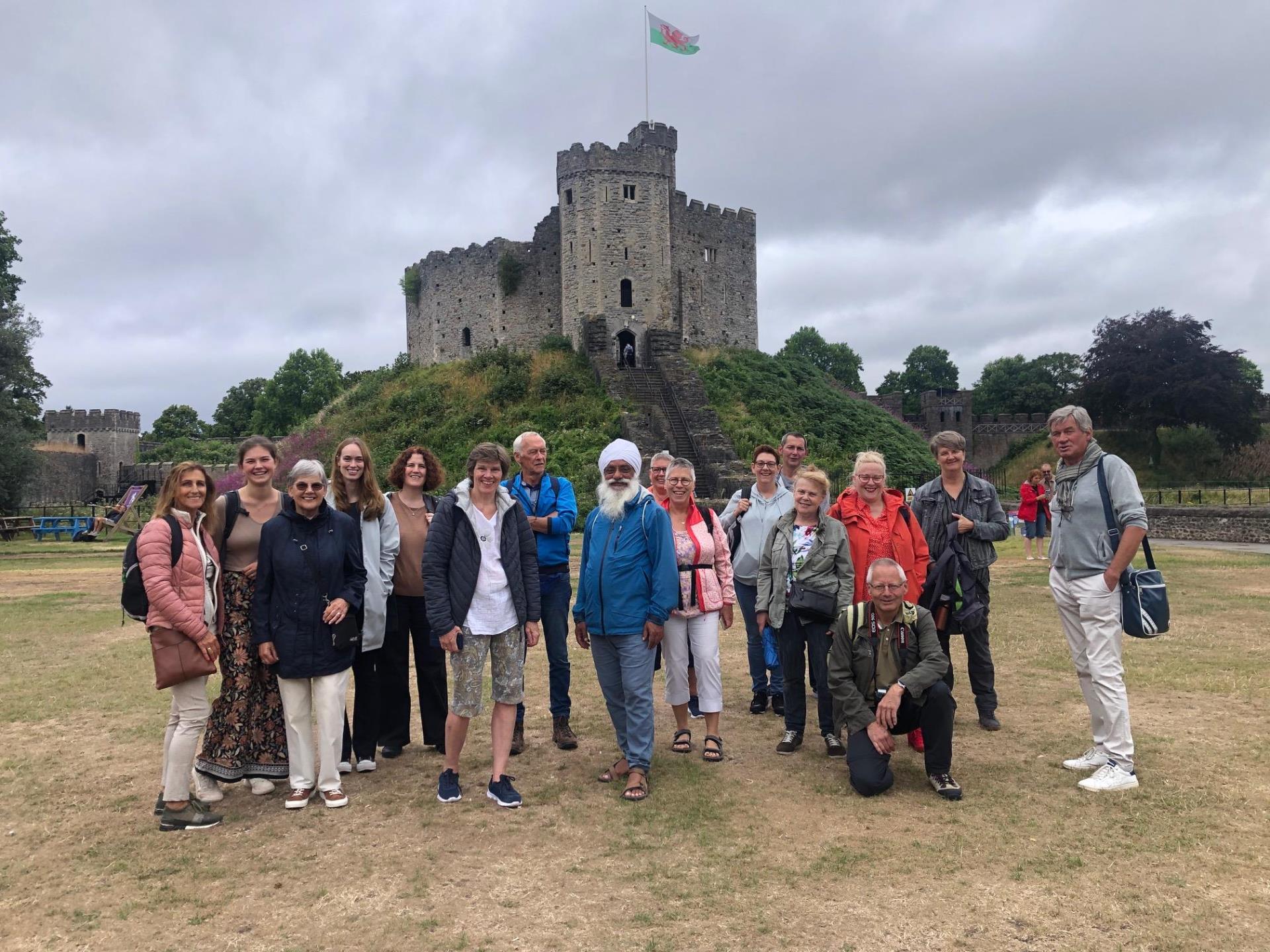 Tour Group at Cardiff Castle