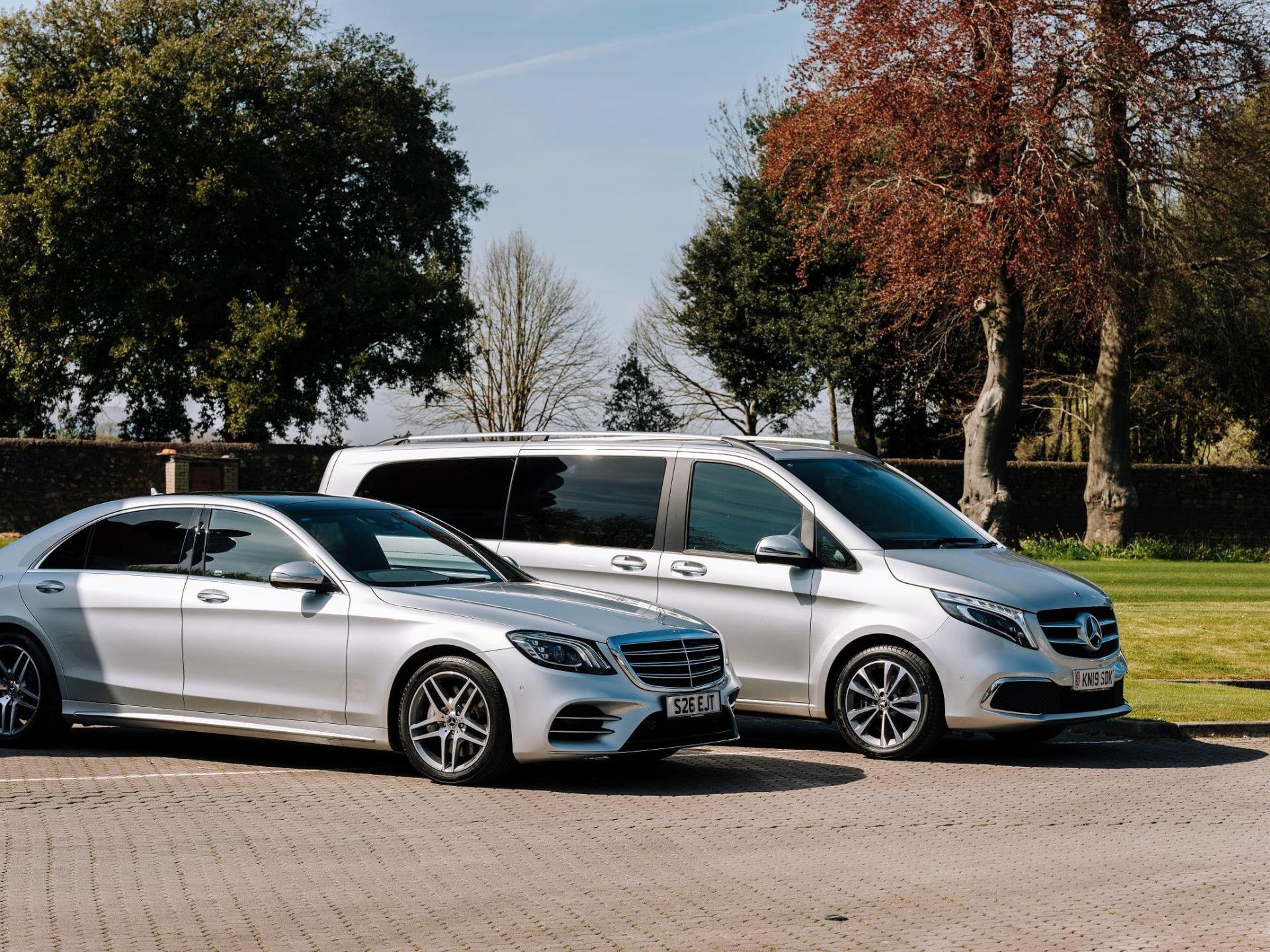 Mercedes-Benz S Class and V Class