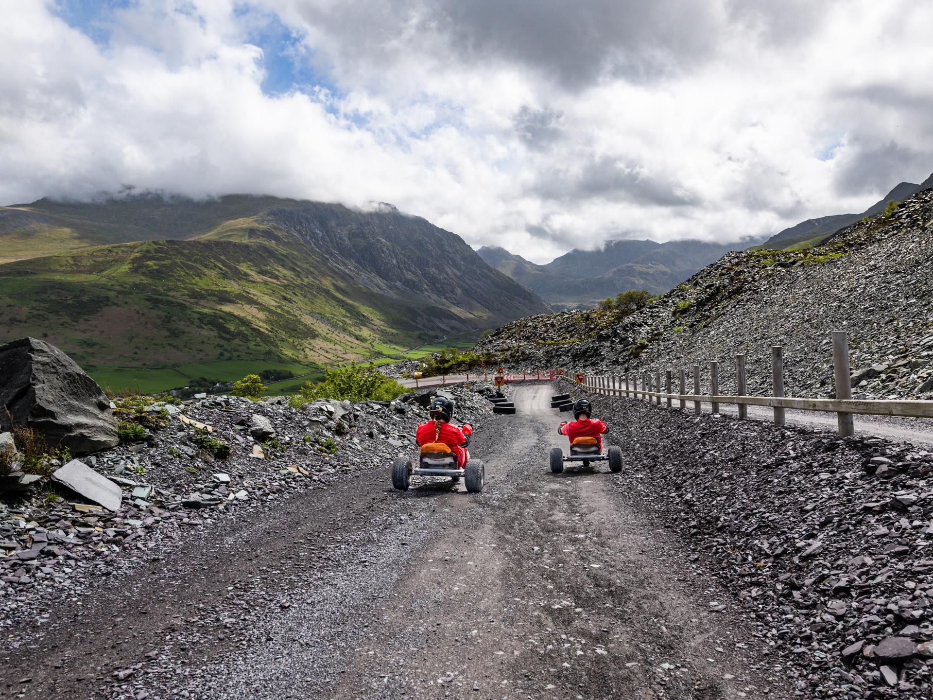 The UK's only mountain cart experience 