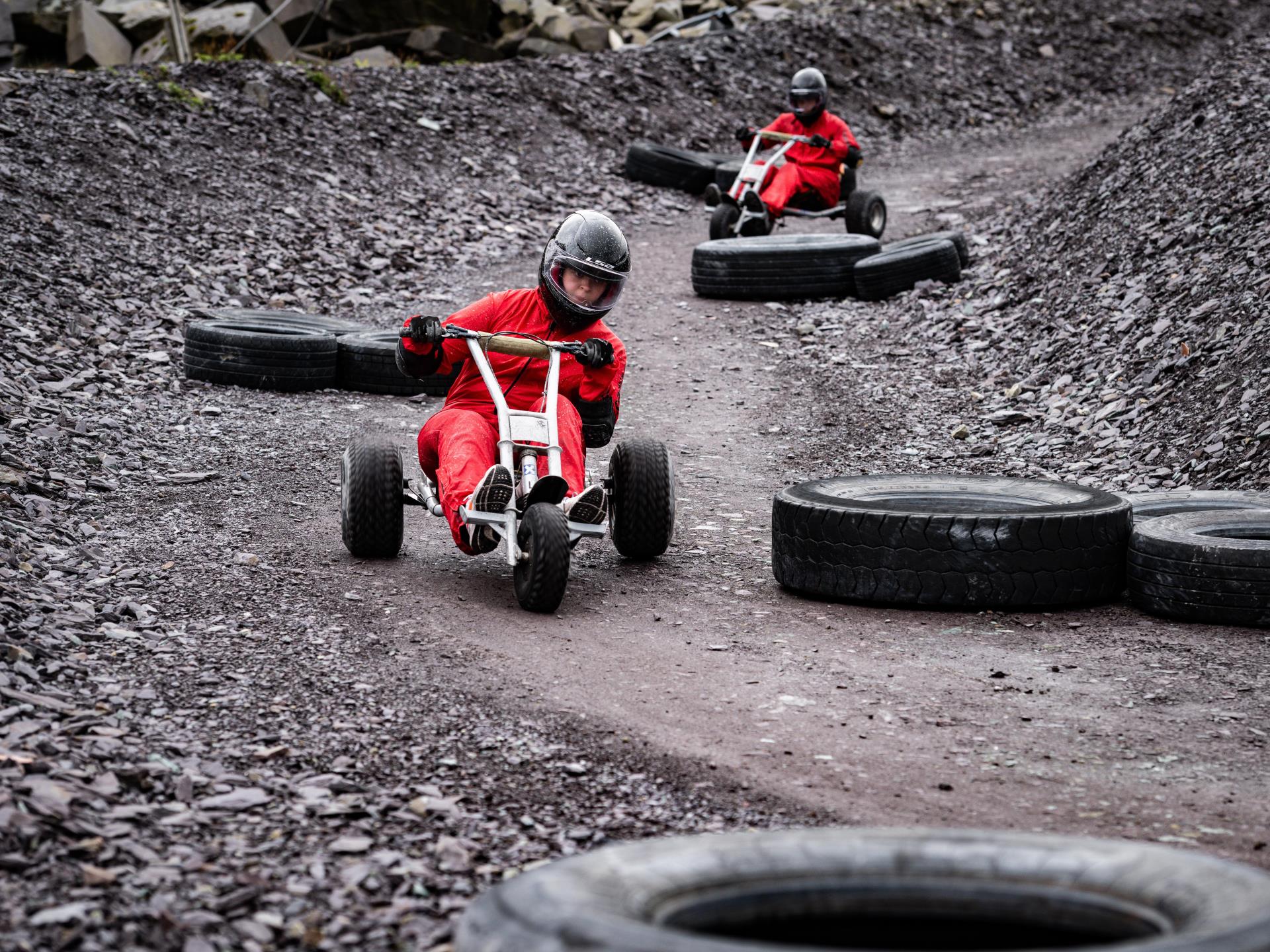 Quarry Karts at Penrhyn Quarry 