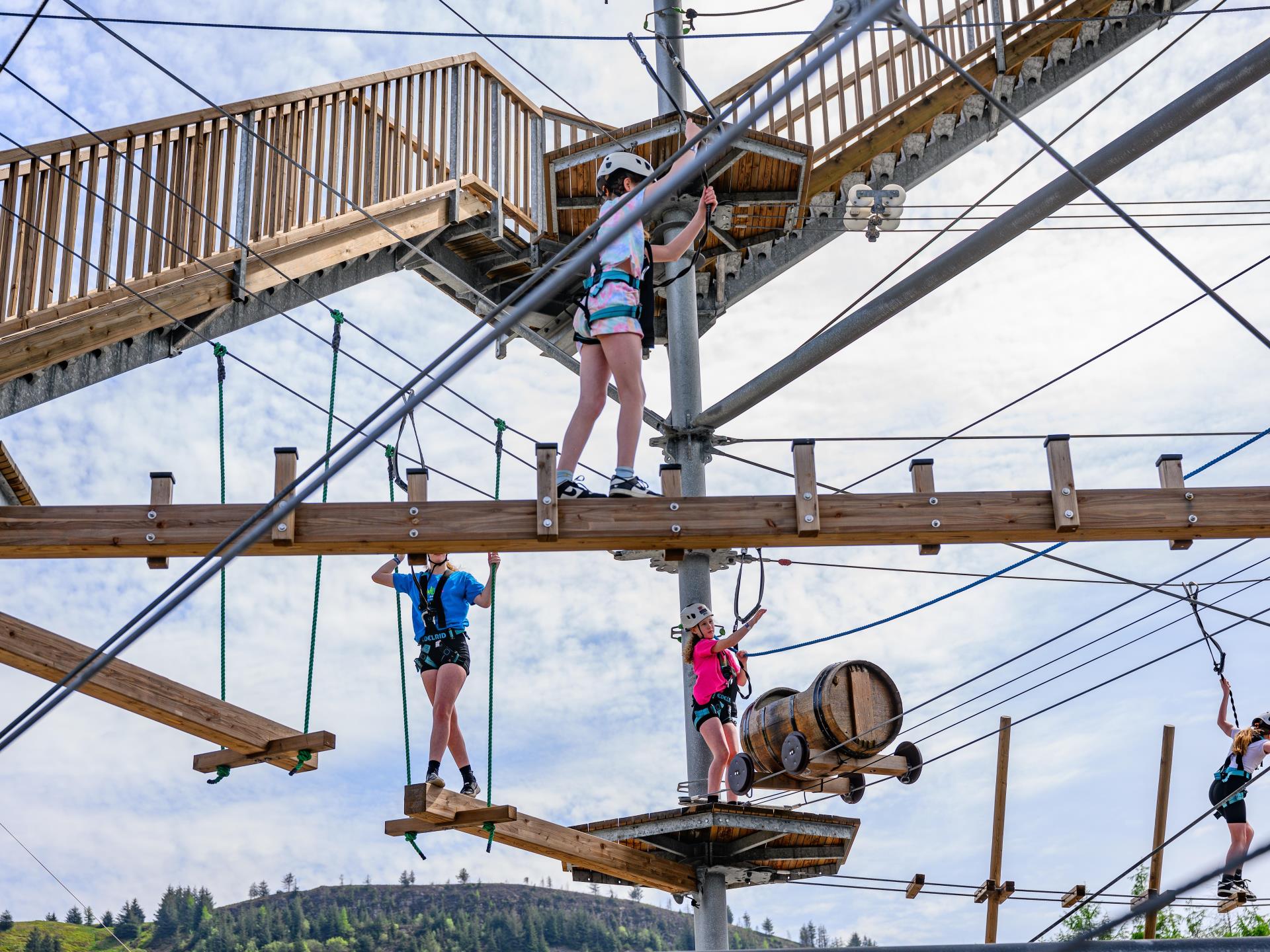 Zip World Tower Climber