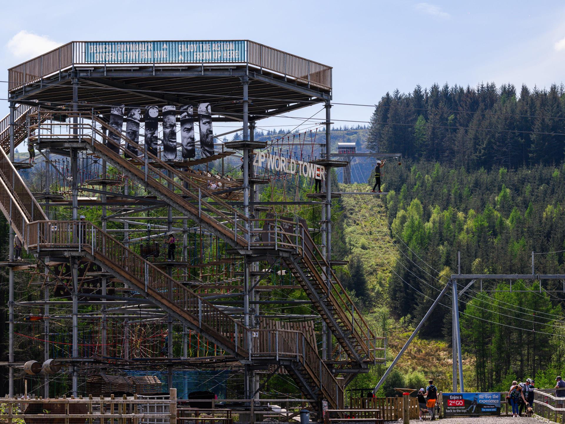 Zip World Tower Climber