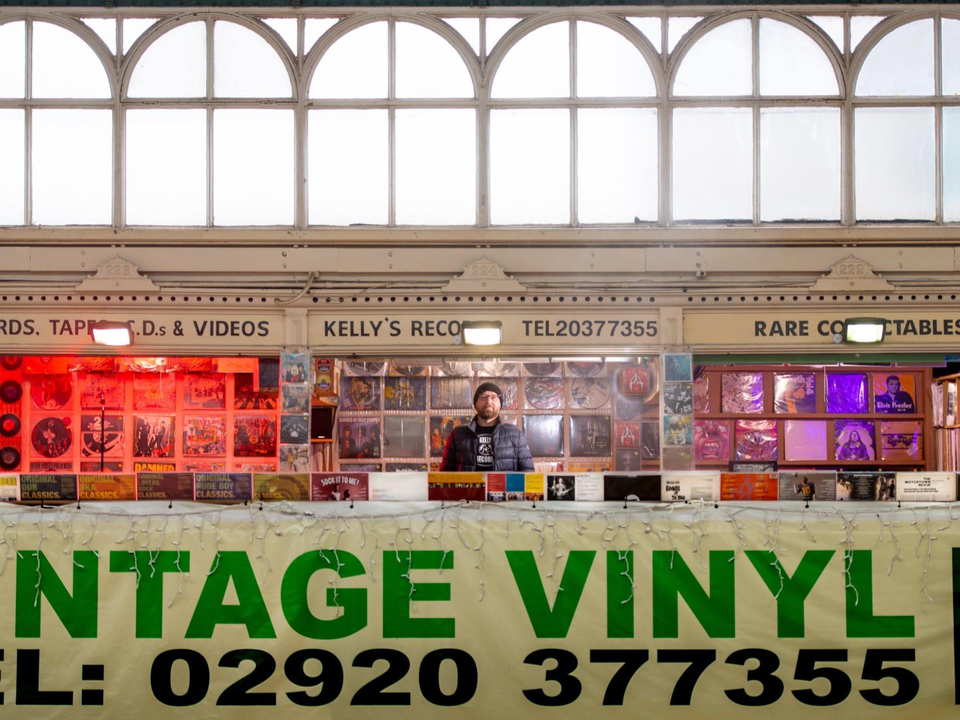 Cardiff Market - Kellys Records
