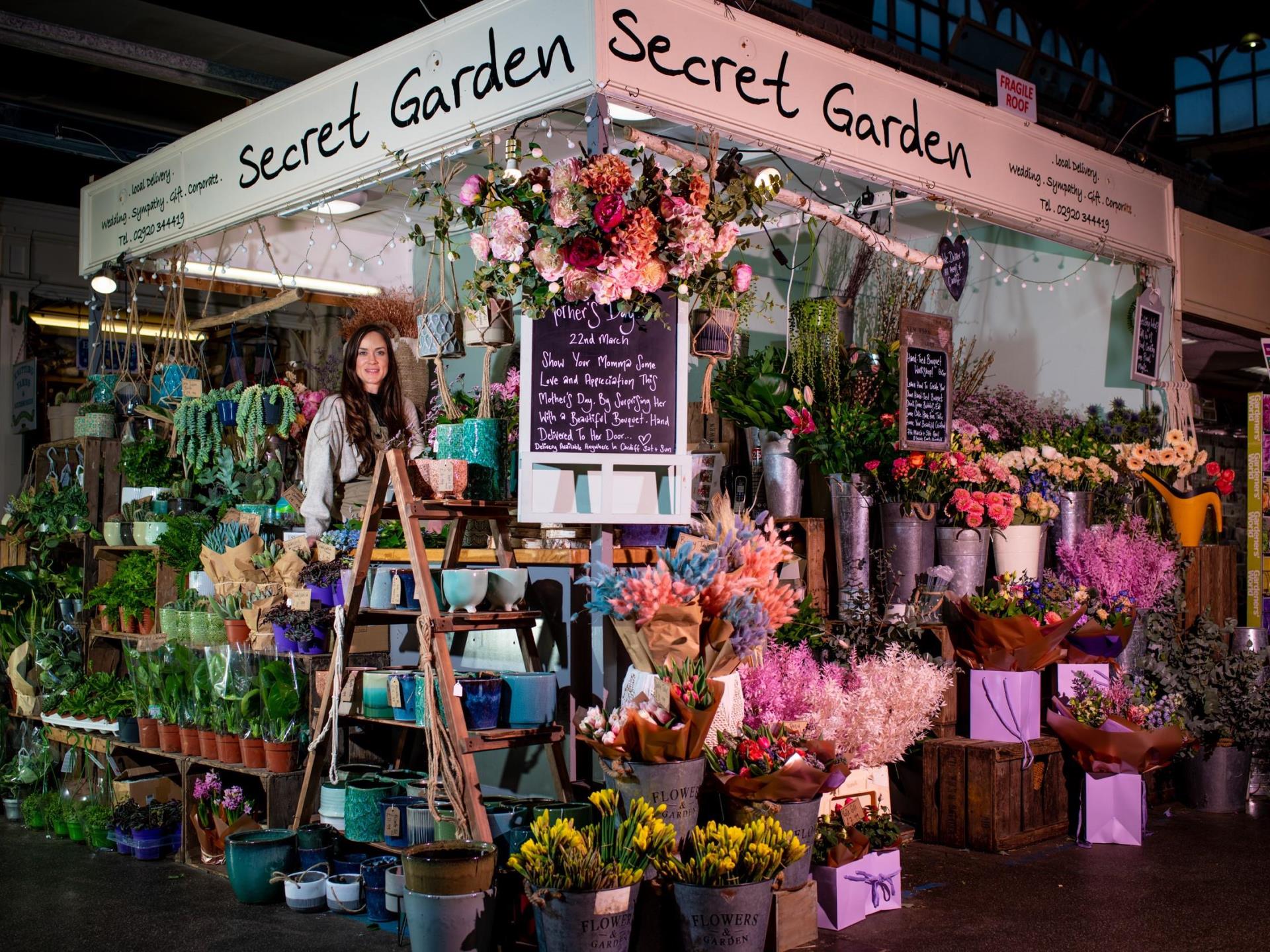Cardiff Market - Secret Garden Florist