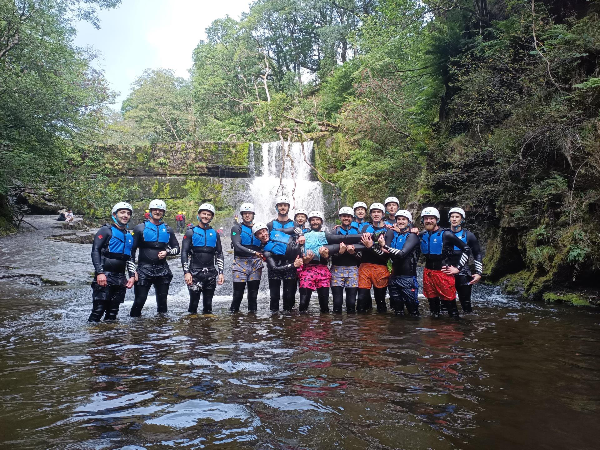 Canyoning In Brecon Beacon With Savage Adventures!