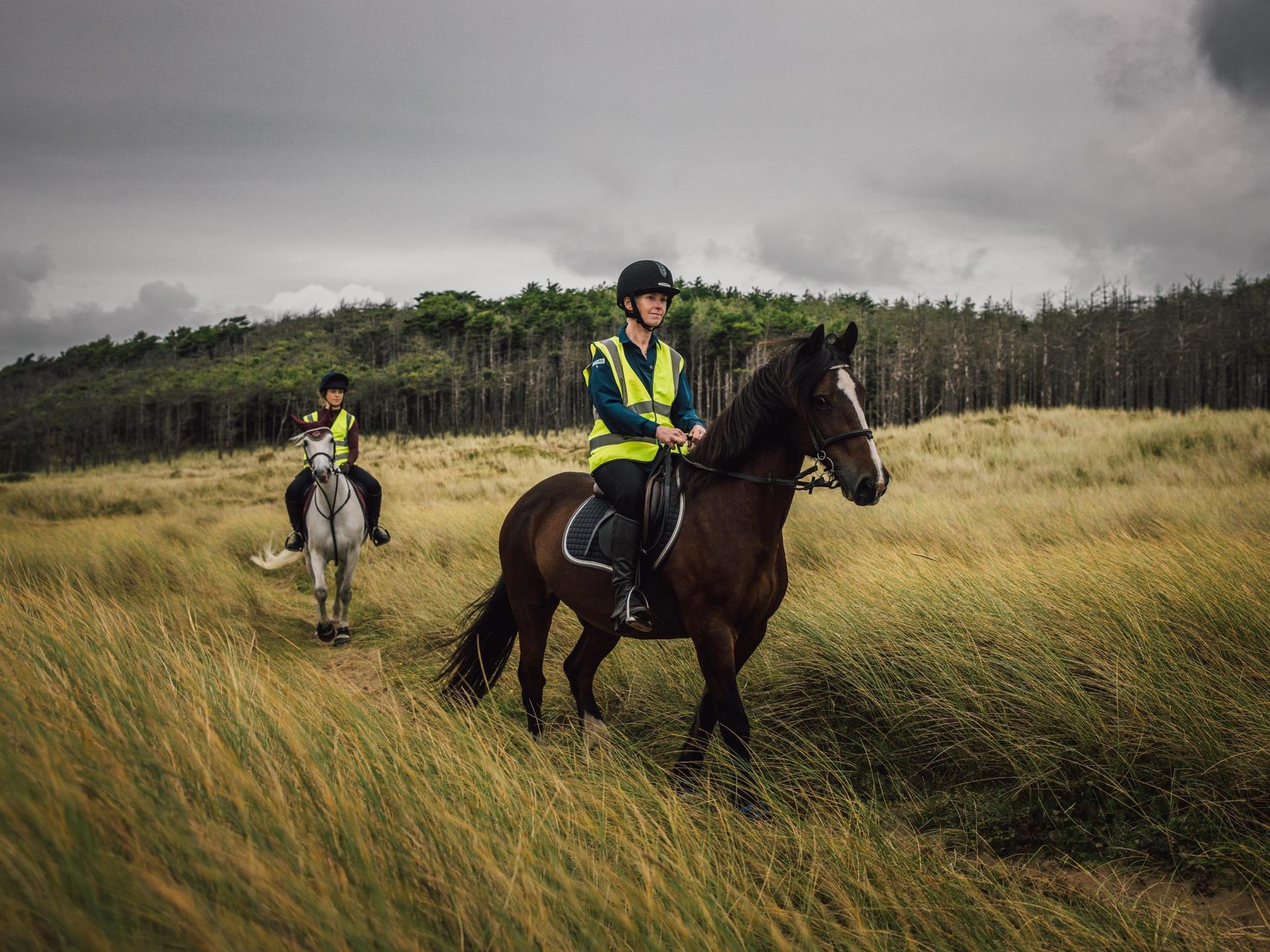 Horseriding at Newborough