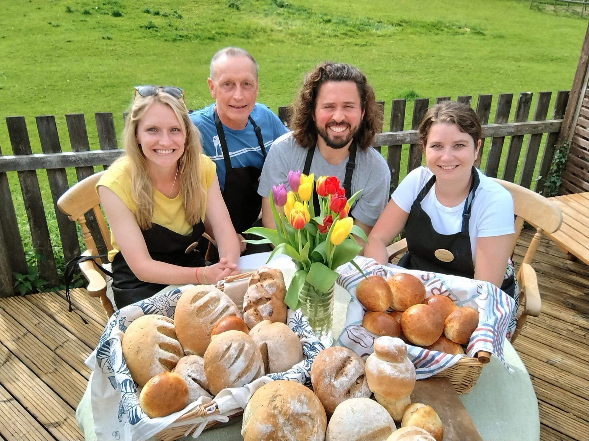 We make seven different types of bread