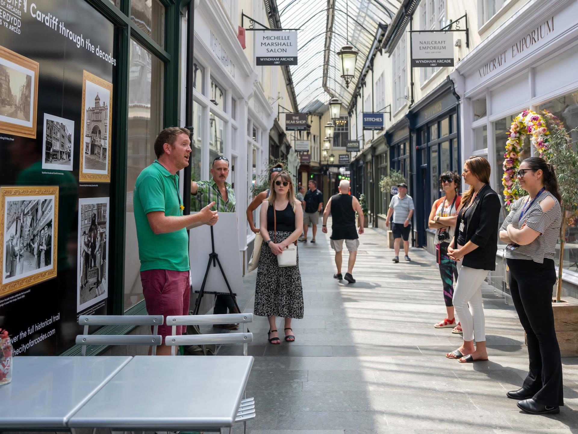 Cardiff Arcades tour 