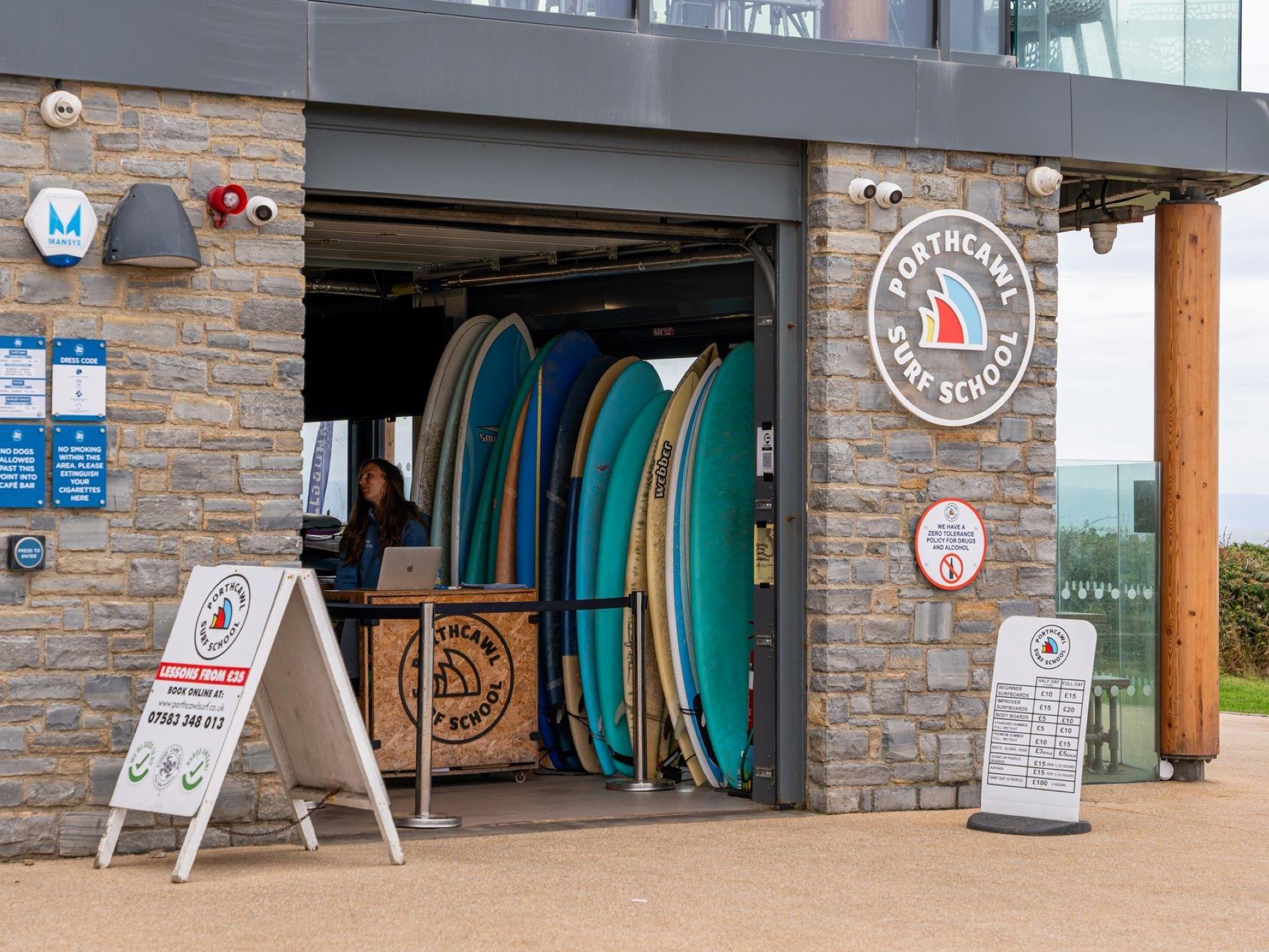 Surf School welcome centre