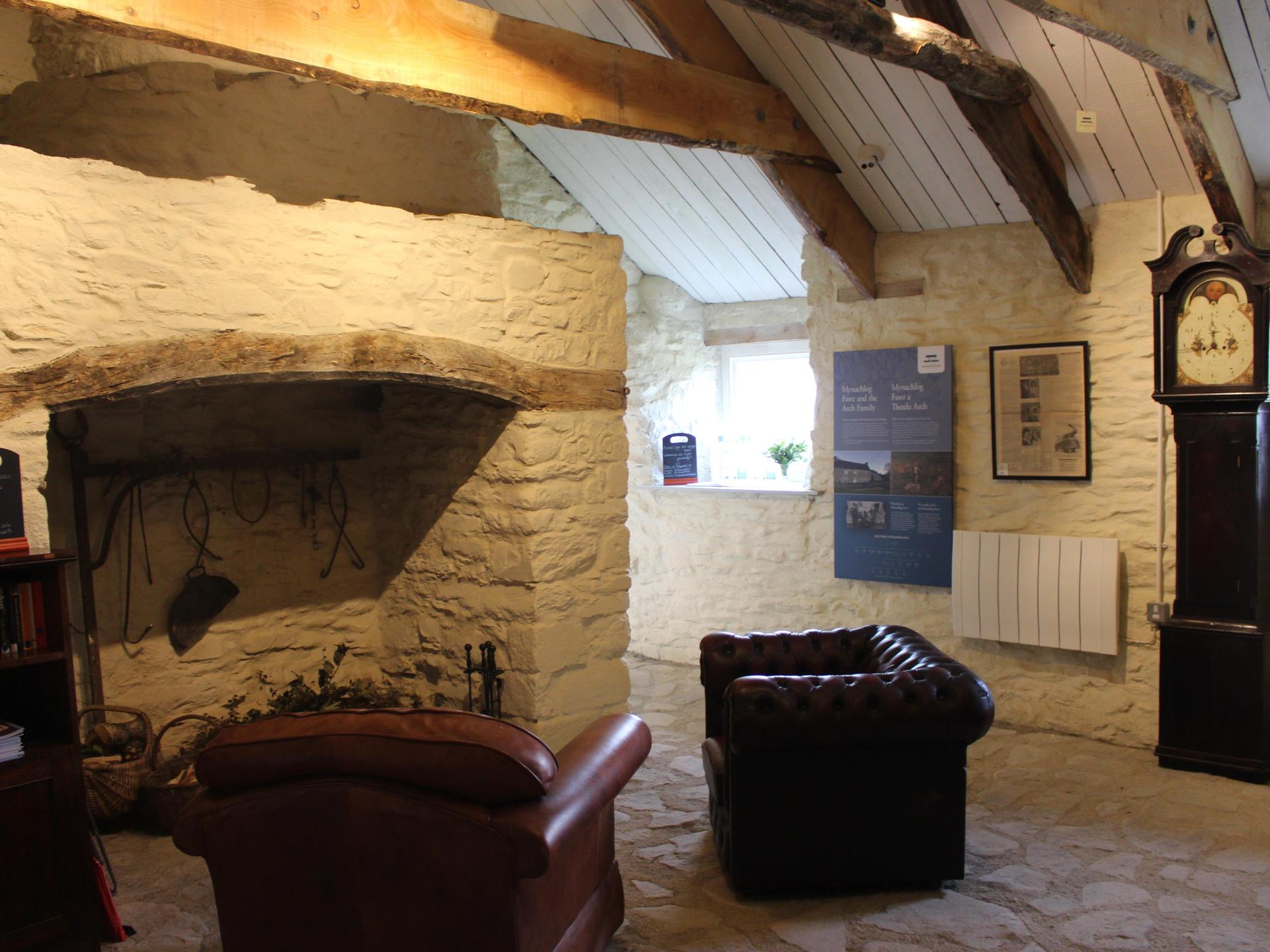 Cosy space in our restored building