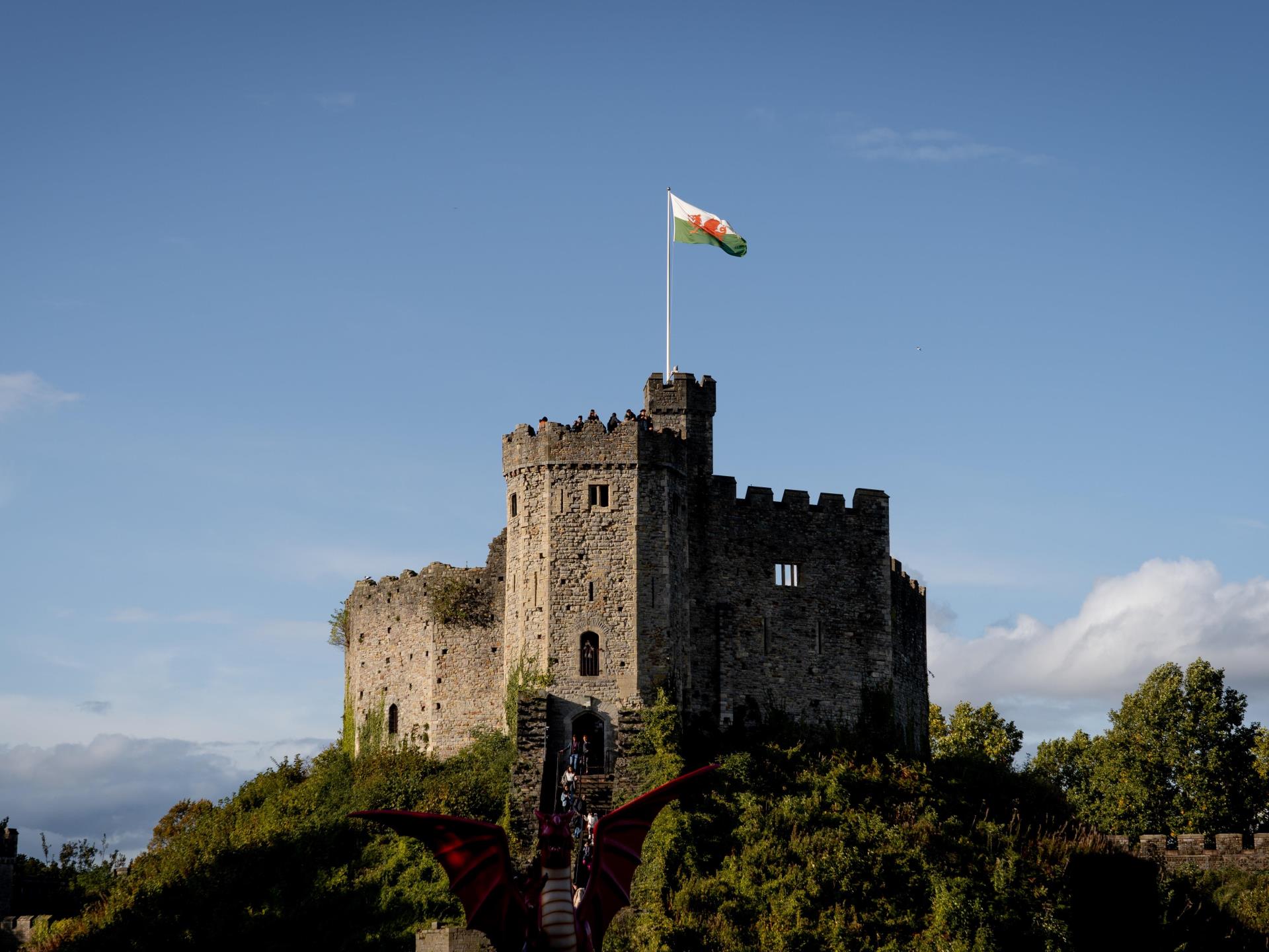 Cardiff Castle Norman Keep