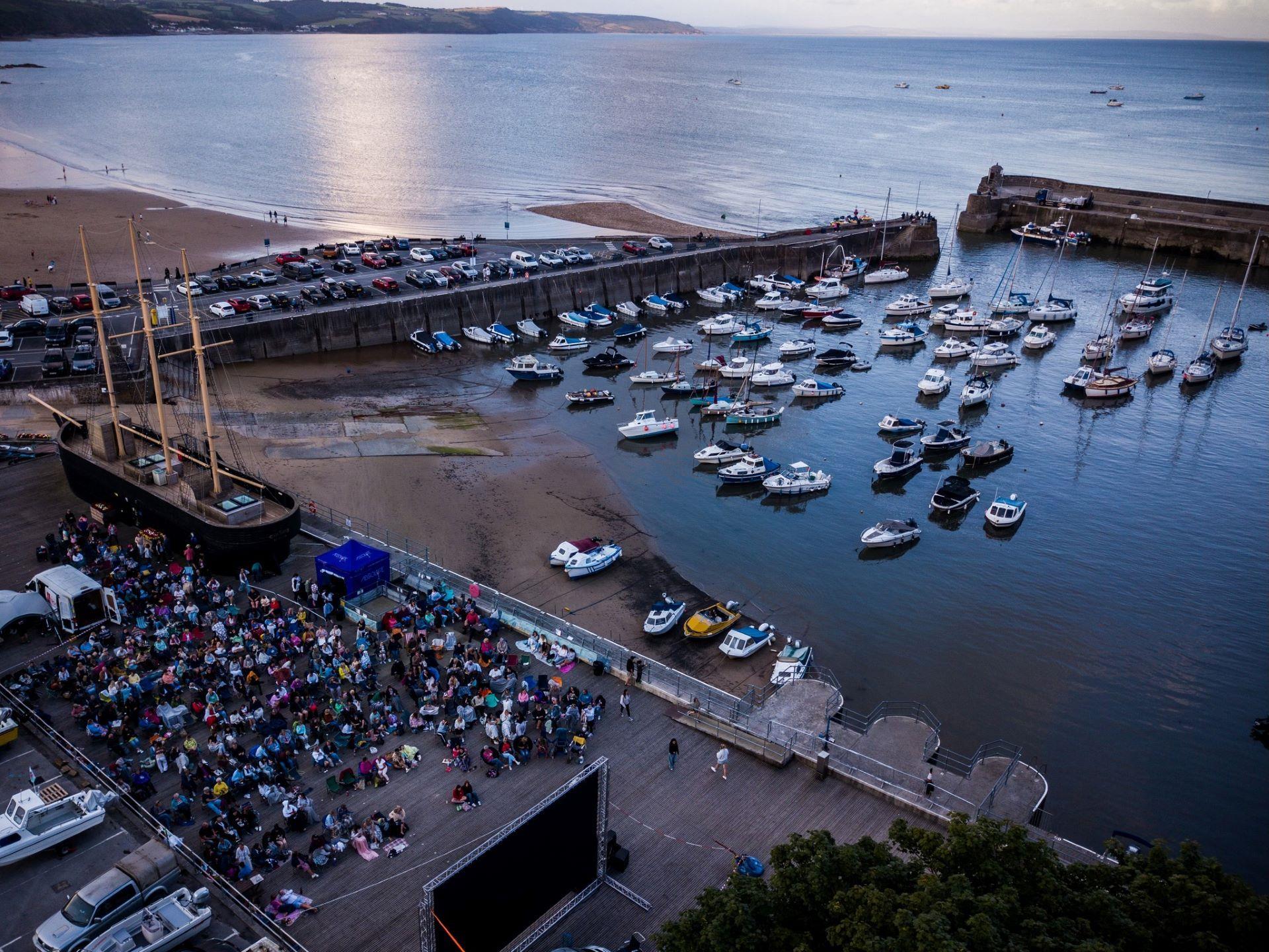 Saundersfoot harbour