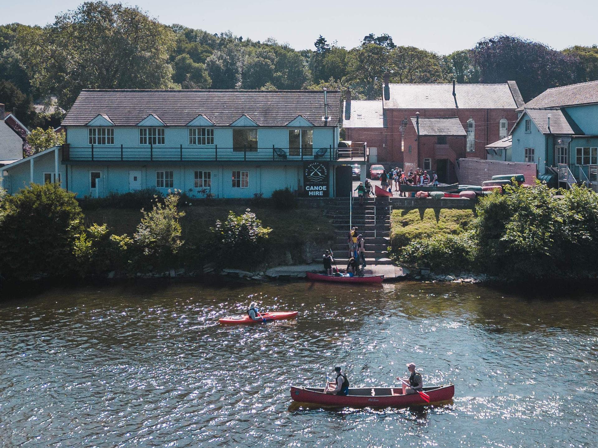 Wye Valley Canoes Launching Site