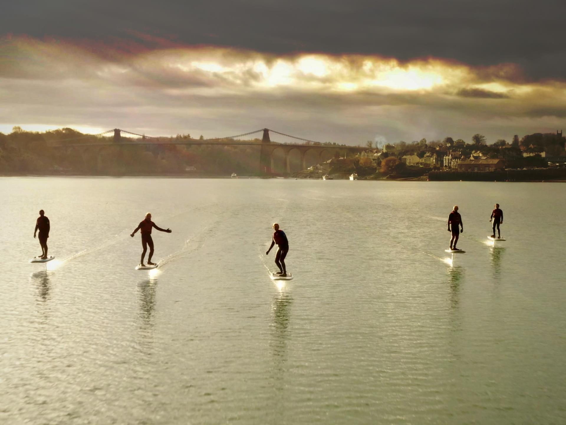 MENAI BRIDGE efoil riders 