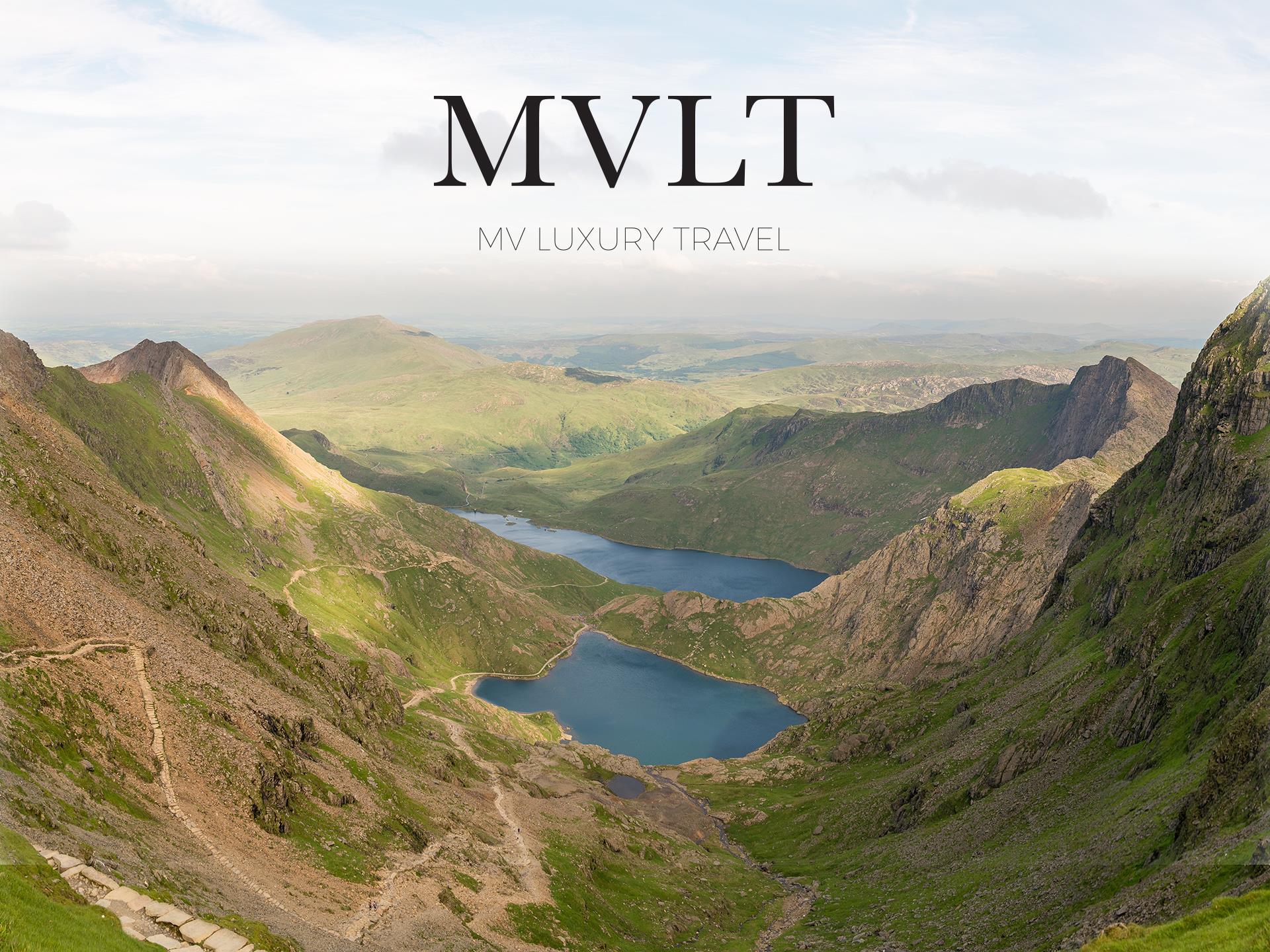 View from the Llanberis Path, Snowdonia, Gwynedd