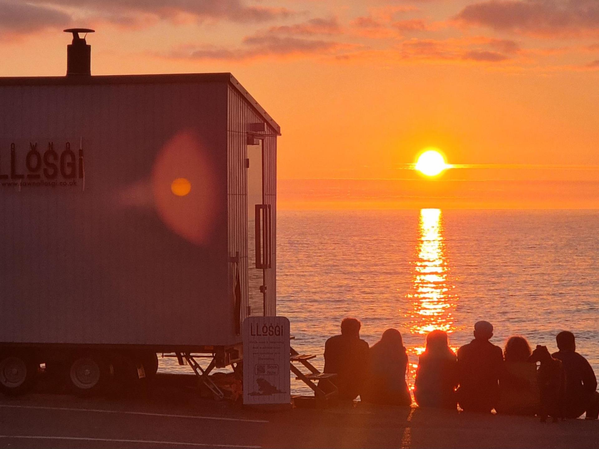 Sunset sauna