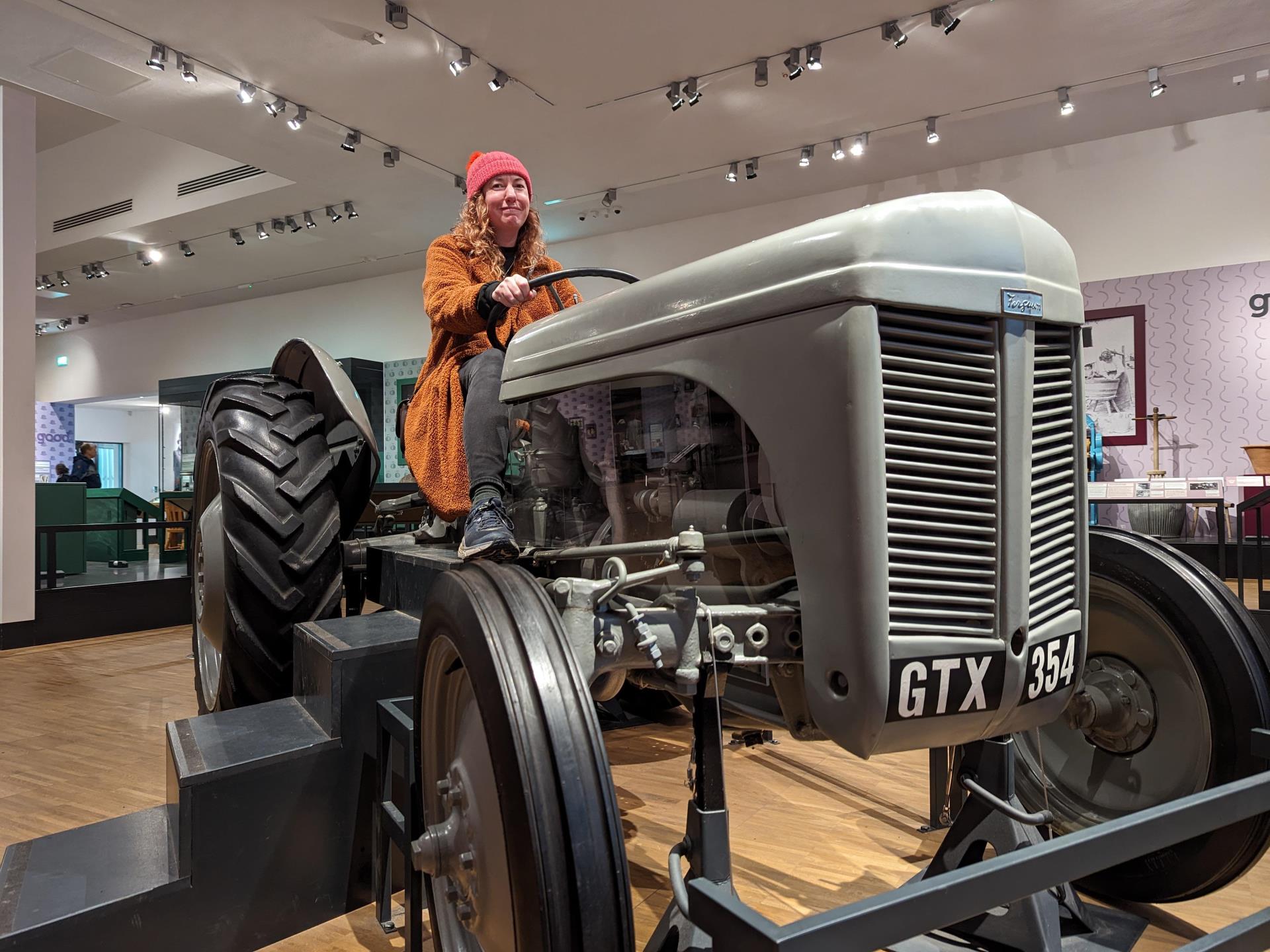 Tractor at St Fagans Museum