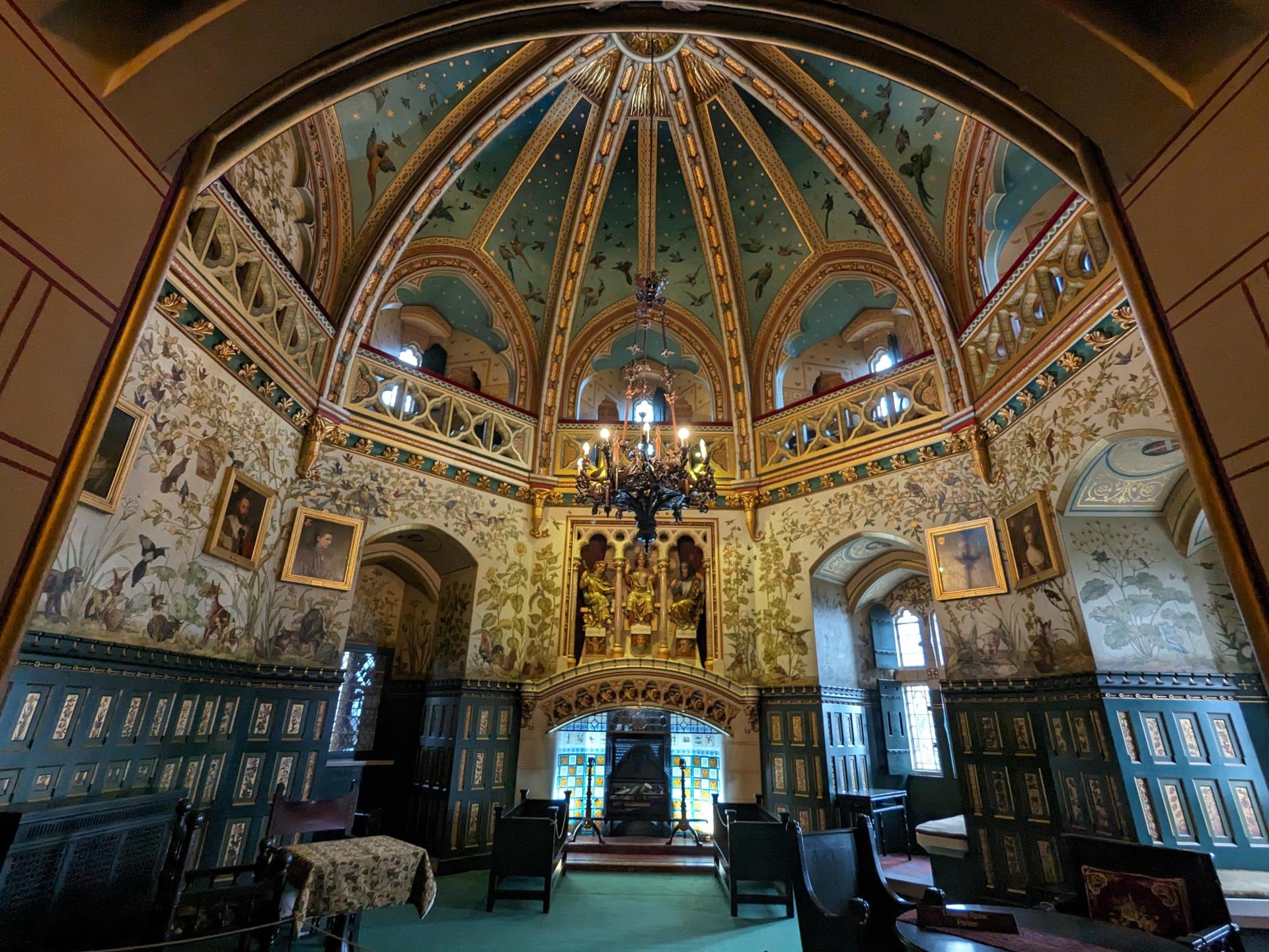 Interior of Castell Coch