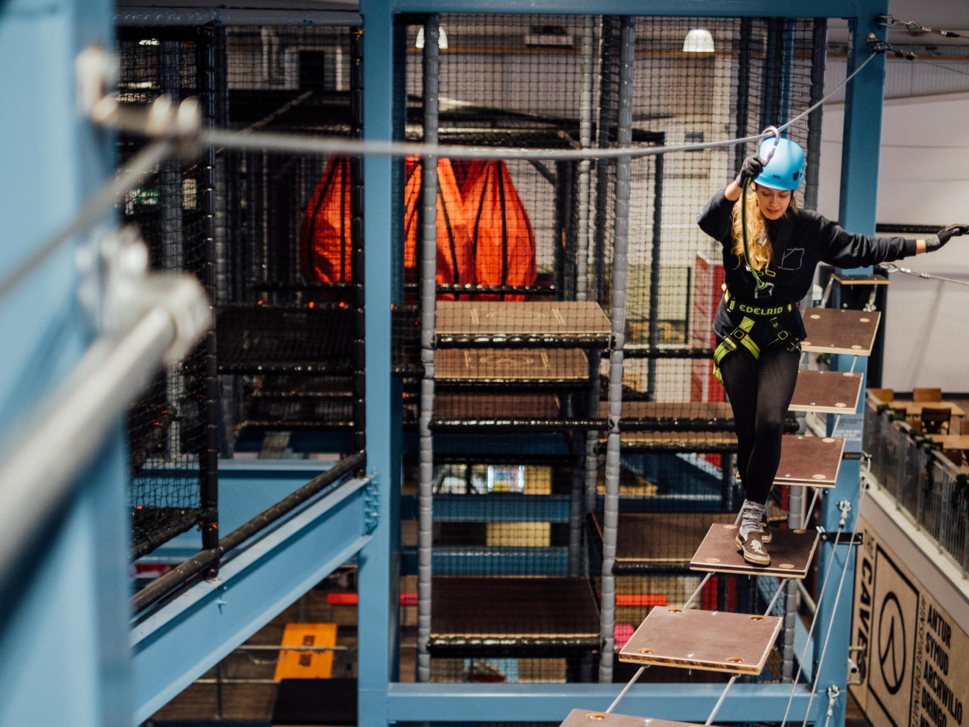 Elevation Indoors at Zip World Conwy