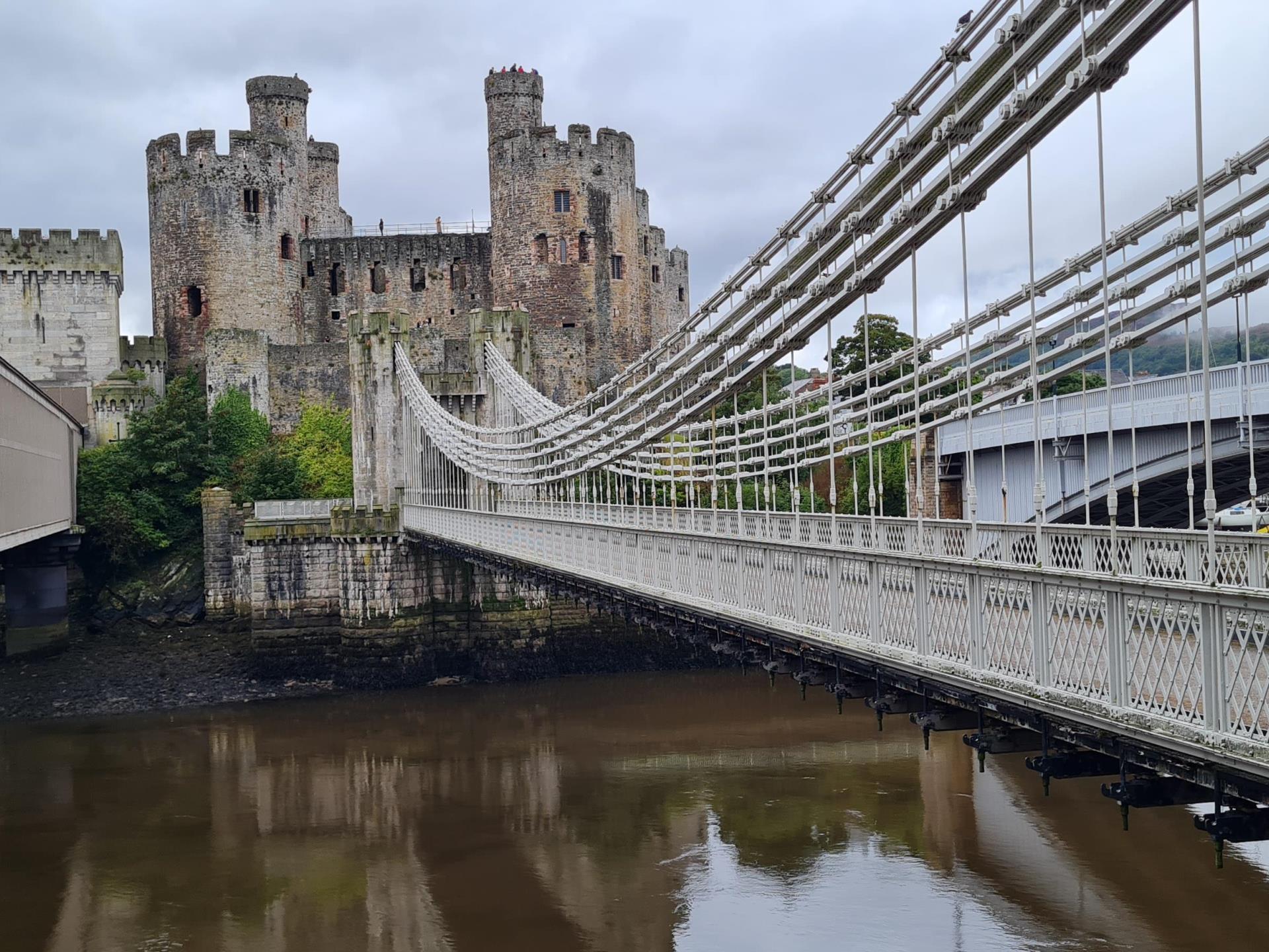 Conwy castle and bridges