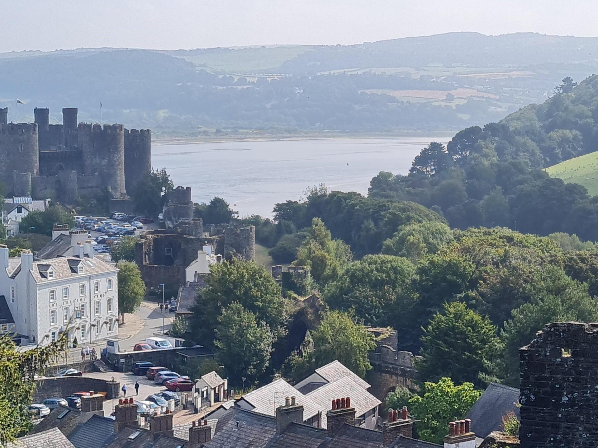 Conwy town and castle