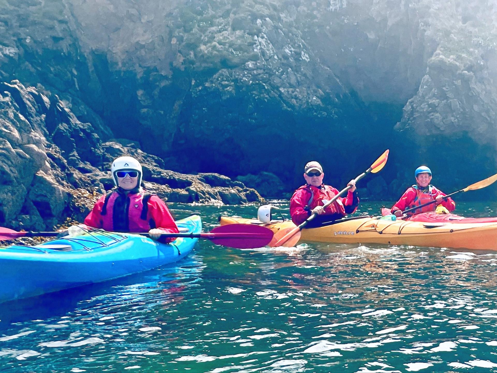 Sea kayak trip