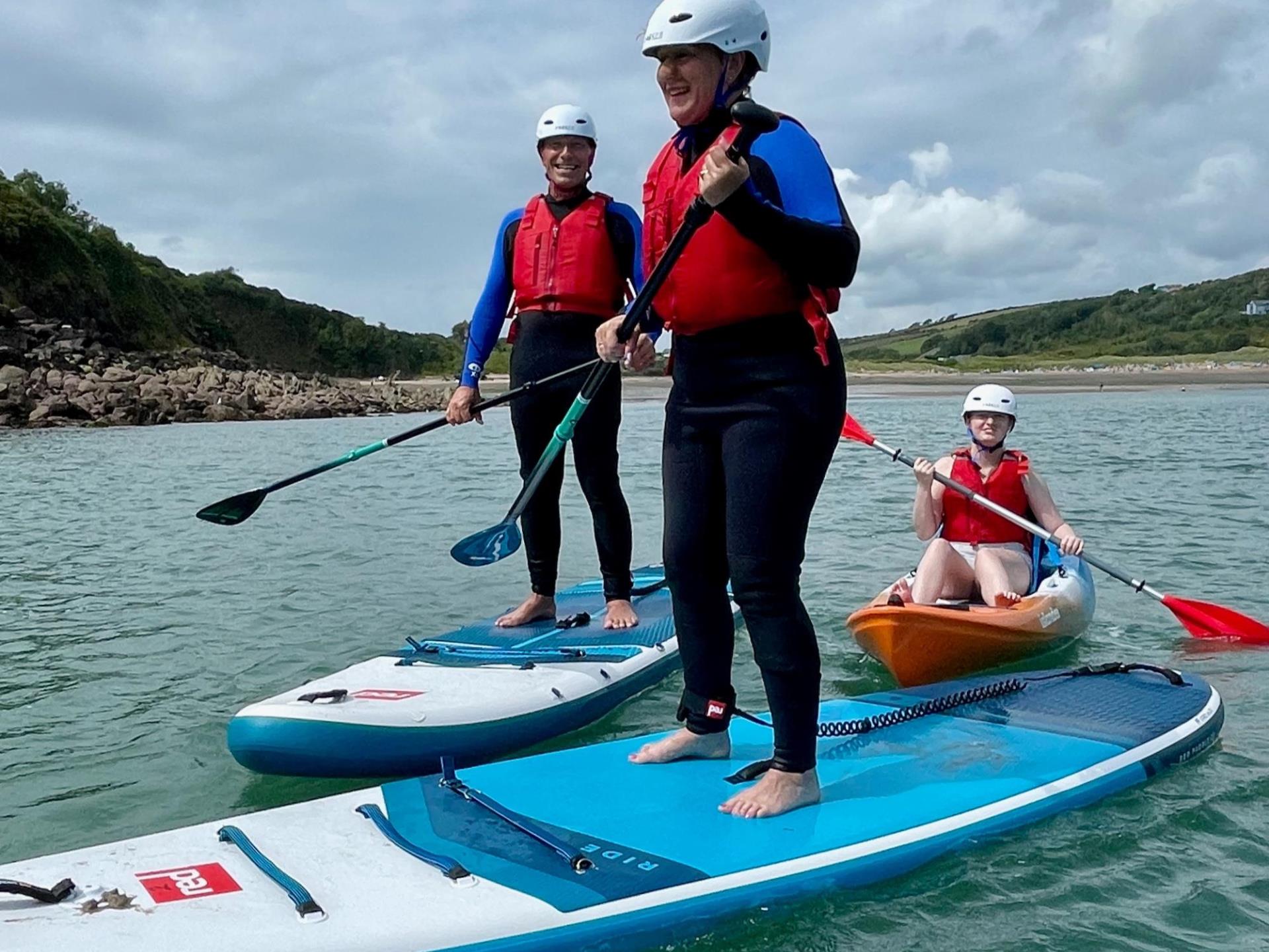 Paddleboard and kayak taster session