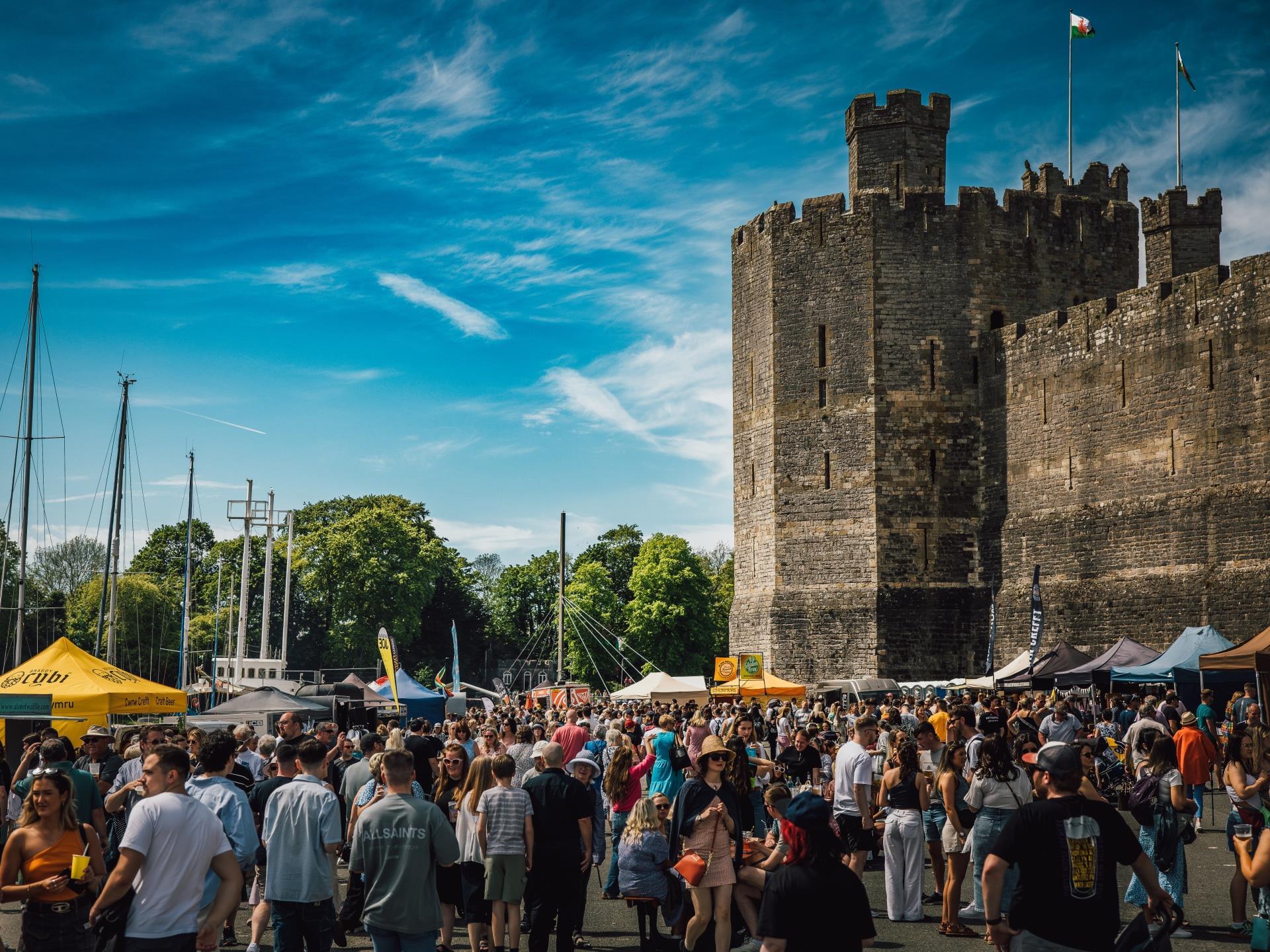 Gwyl Fwyd Caernarfon Food Festival - May