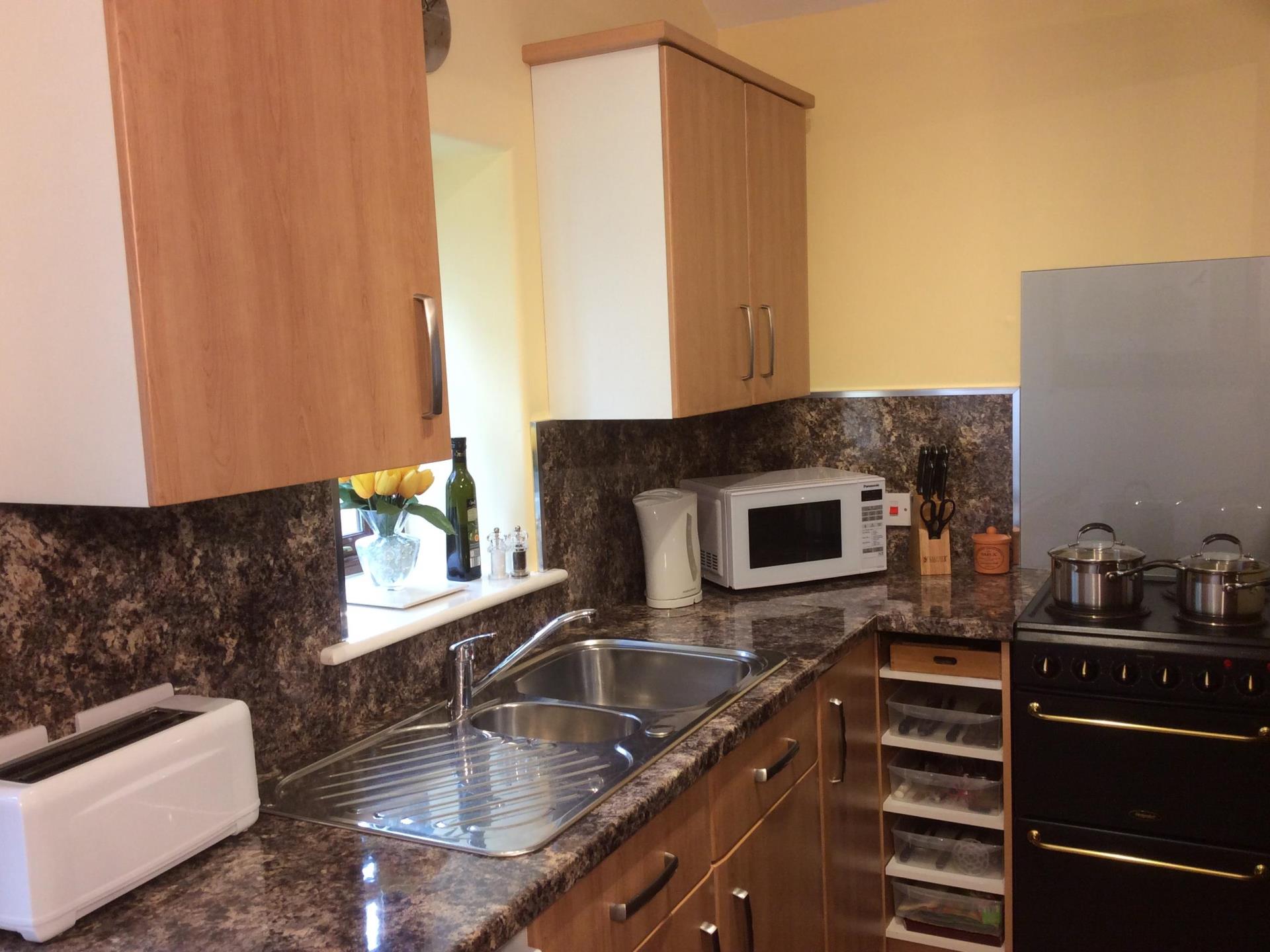 Compact kitchen but everything you need