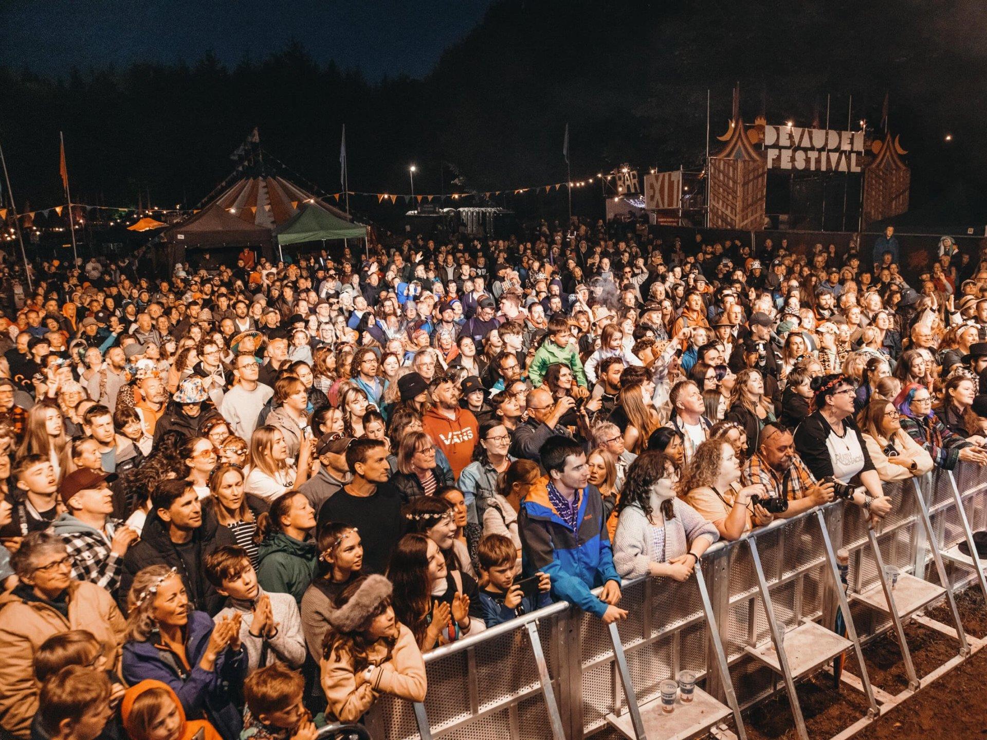 Devauden Festival -the crowd
