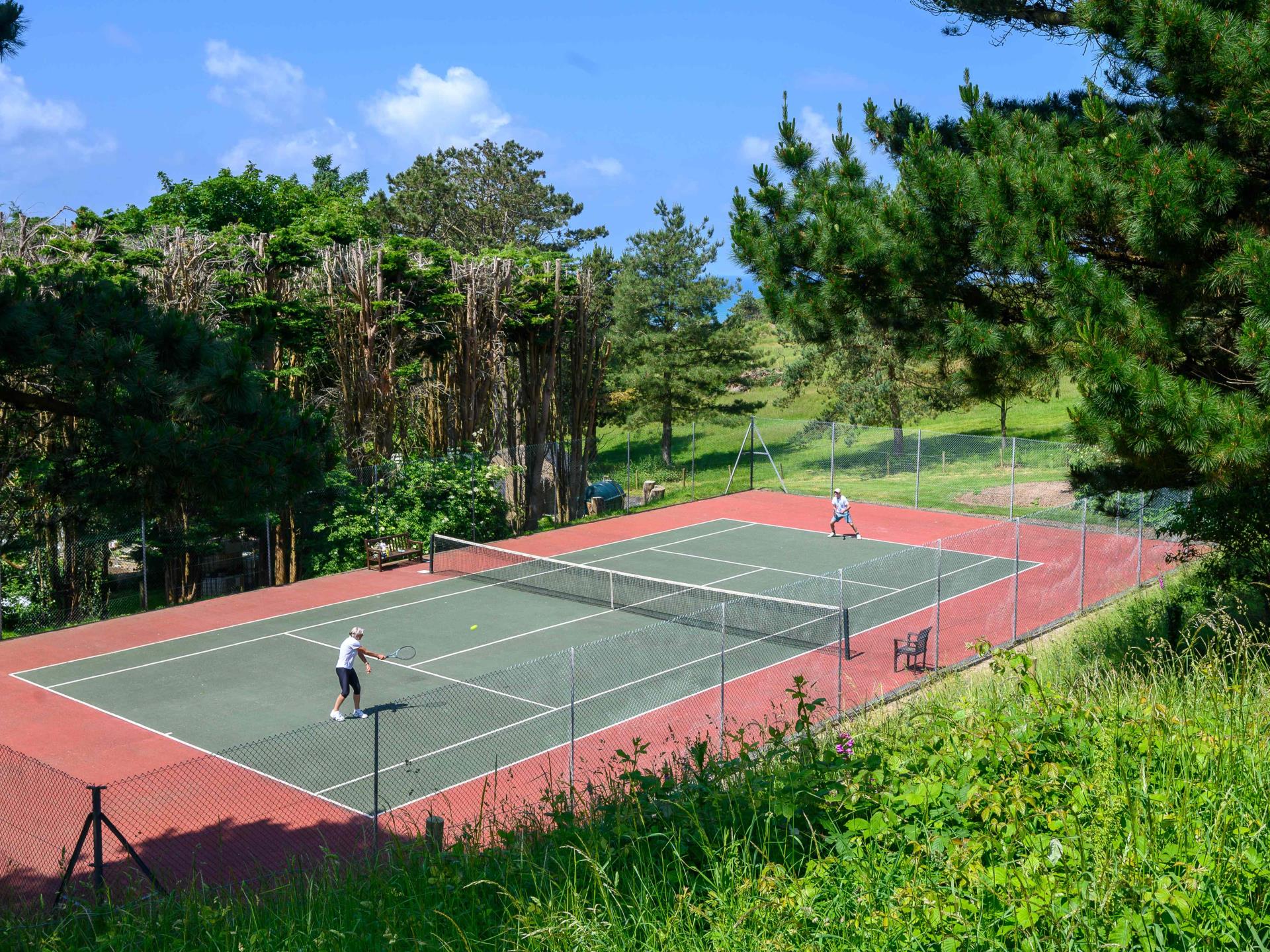 Full Size Tennis Court