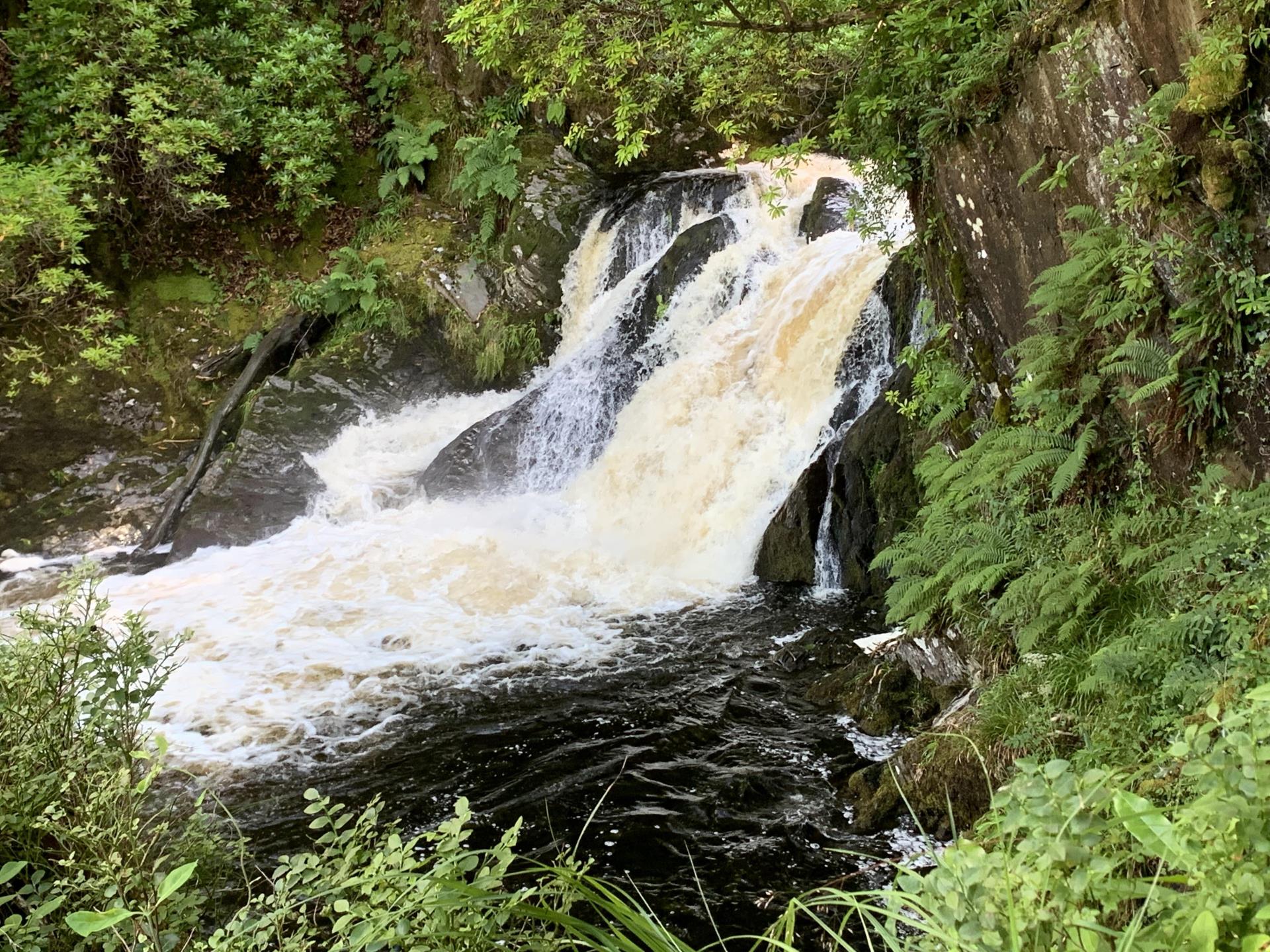 Part of waterfalls