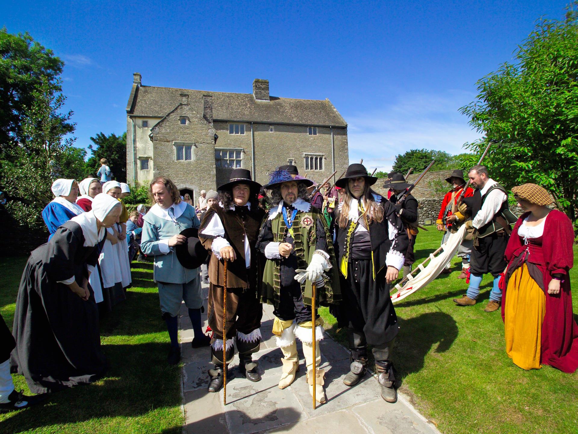 King's Day at Llancaiach Fawr Manor