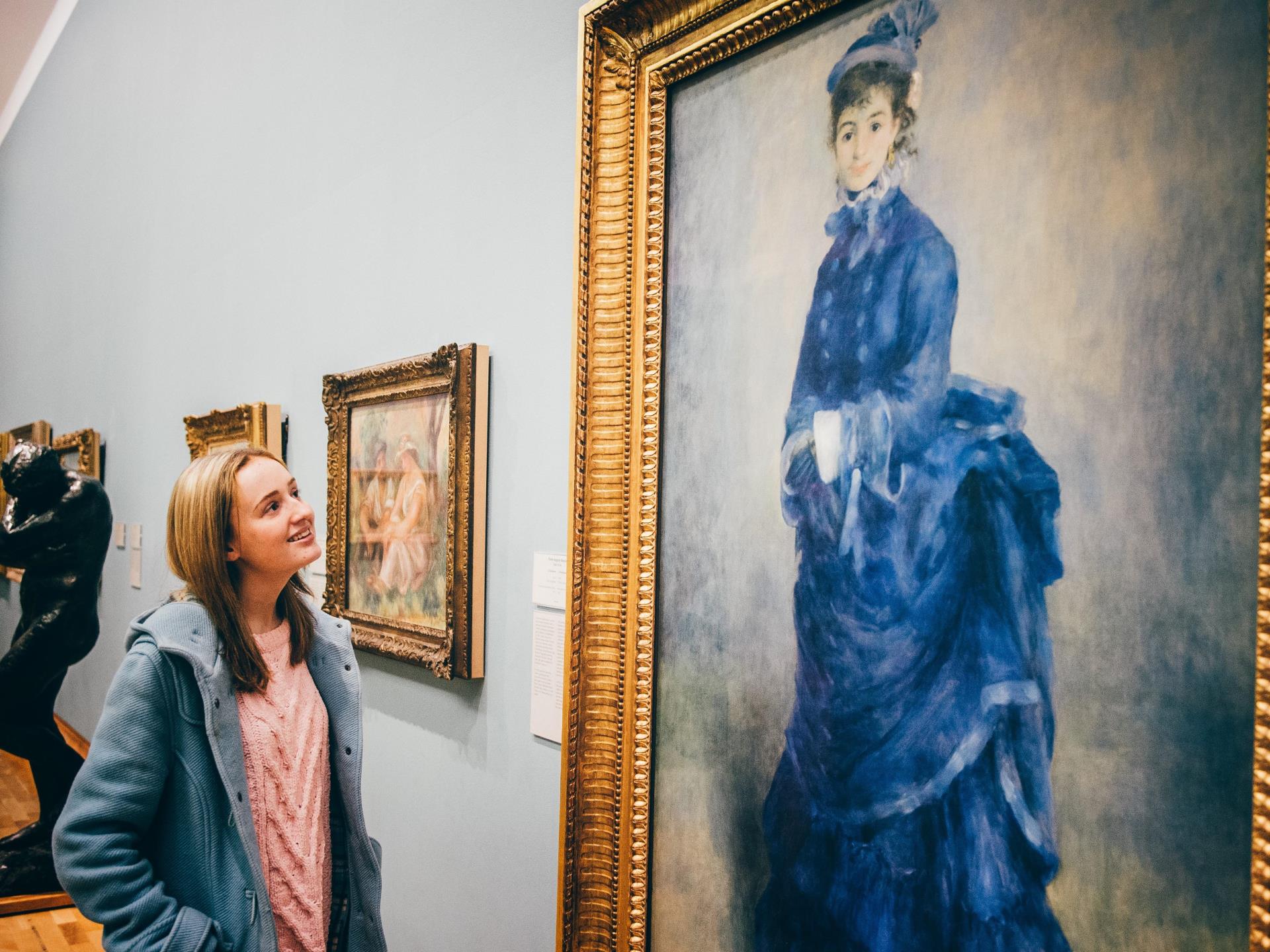 La Parisienne by Renoir, National Museum Cardiff